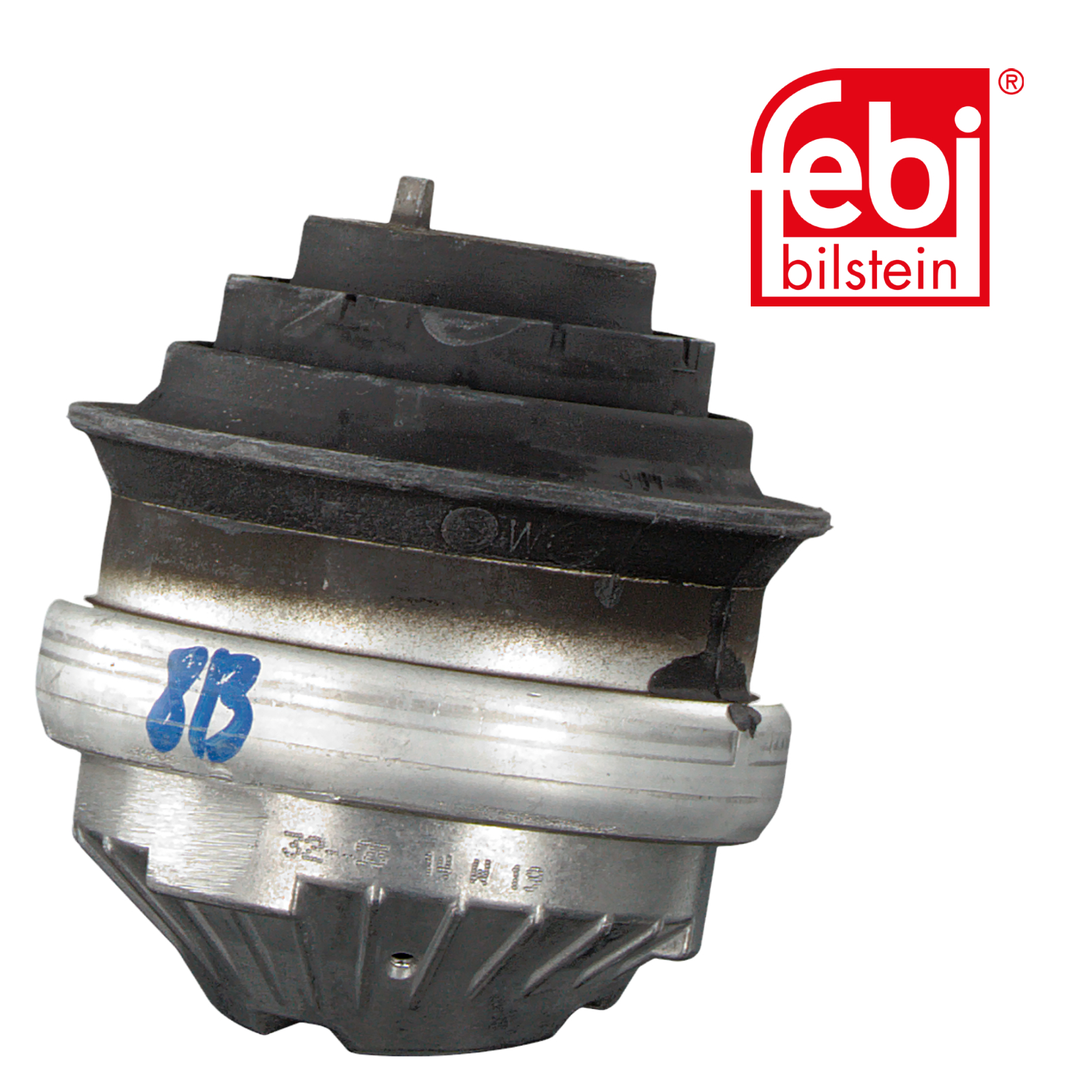 FEBI BILSTEIN Lagerung, Motor 19681 f&uuml;r MERCEDES-BENZ, beidseitig, vorne