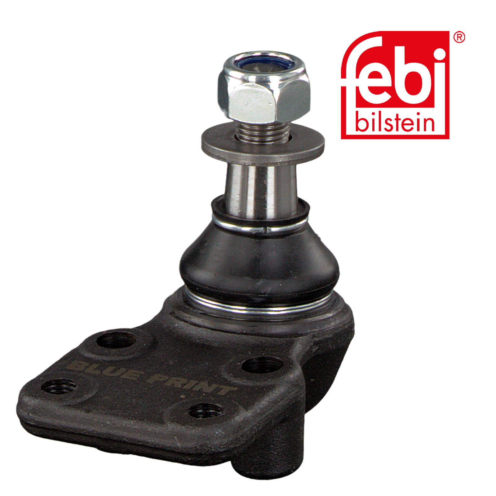 Febi Bilstein 1x 43322 Traggelenk mit Sicherungsmutter & Sicherungsring