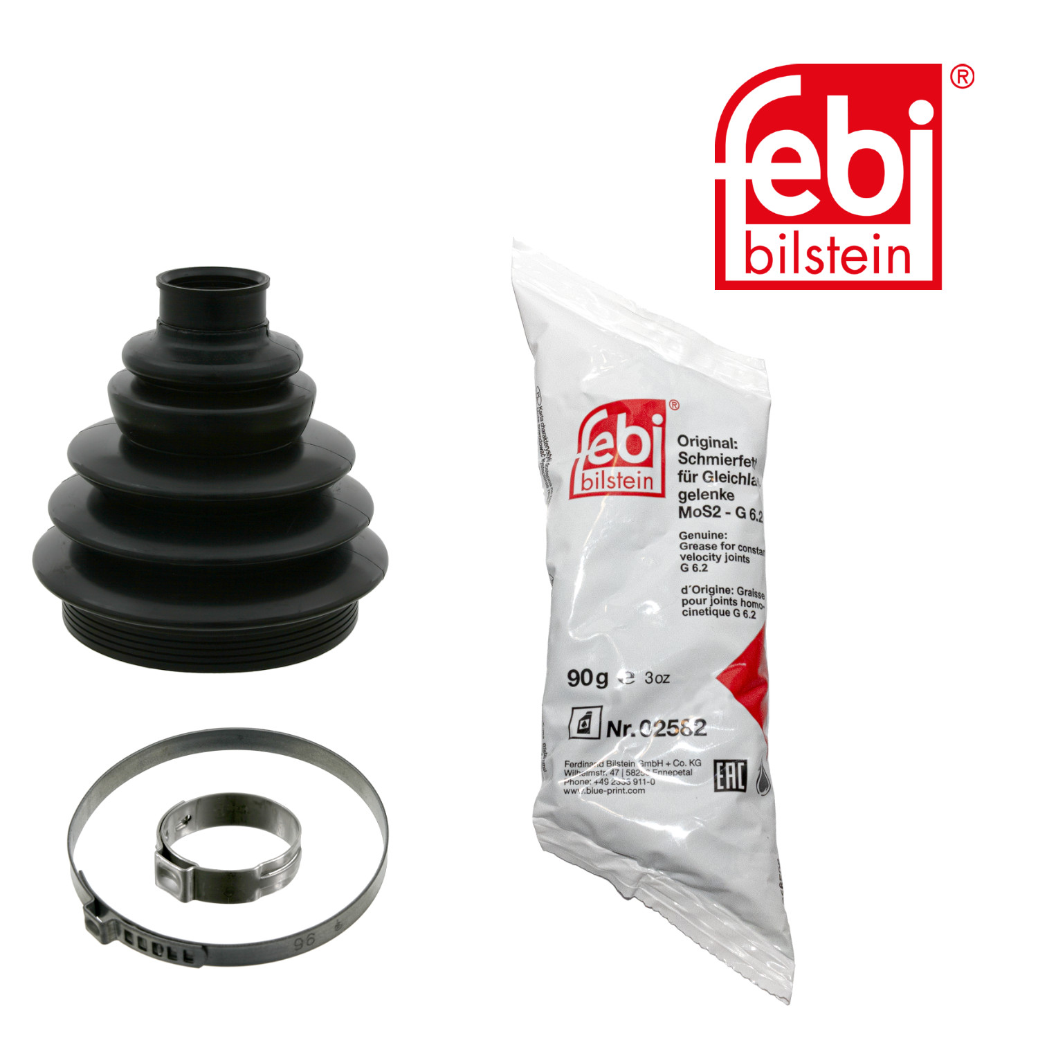 FEBI BILSTEIN Faltenbalgsatz, Antriebswelle 14909 f&uuml;r ALFA ROMEO FIAT LANCIA