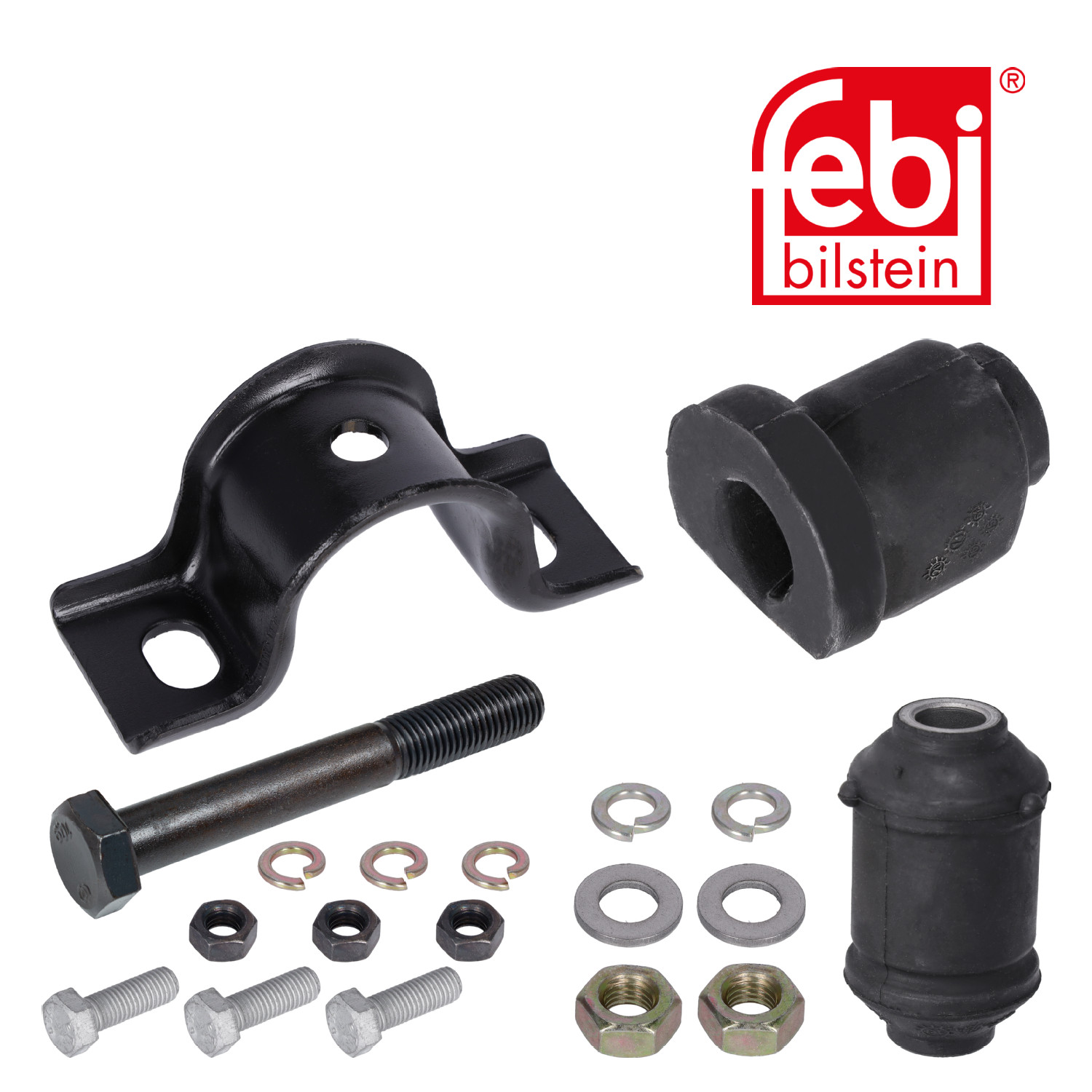 1 Mounting and Bolting Kit, control/trailing arm FEBI BILSTEIN 06654 VW