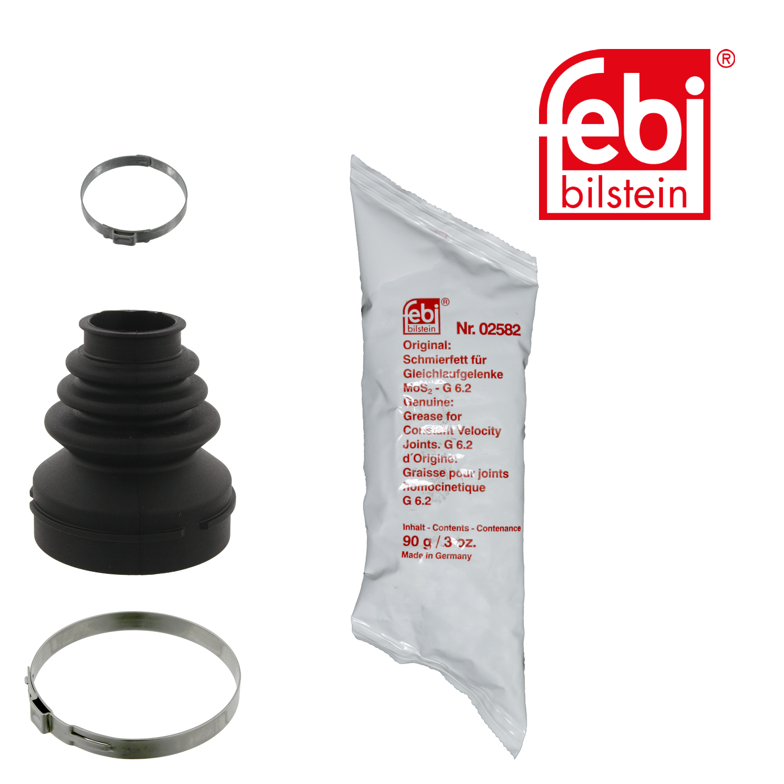 FEBI BILSTEIN Faltenbalgsatz, Antriebswelle 31056 f&uuml;r CITRO&Euml;N PEUGEOT DS