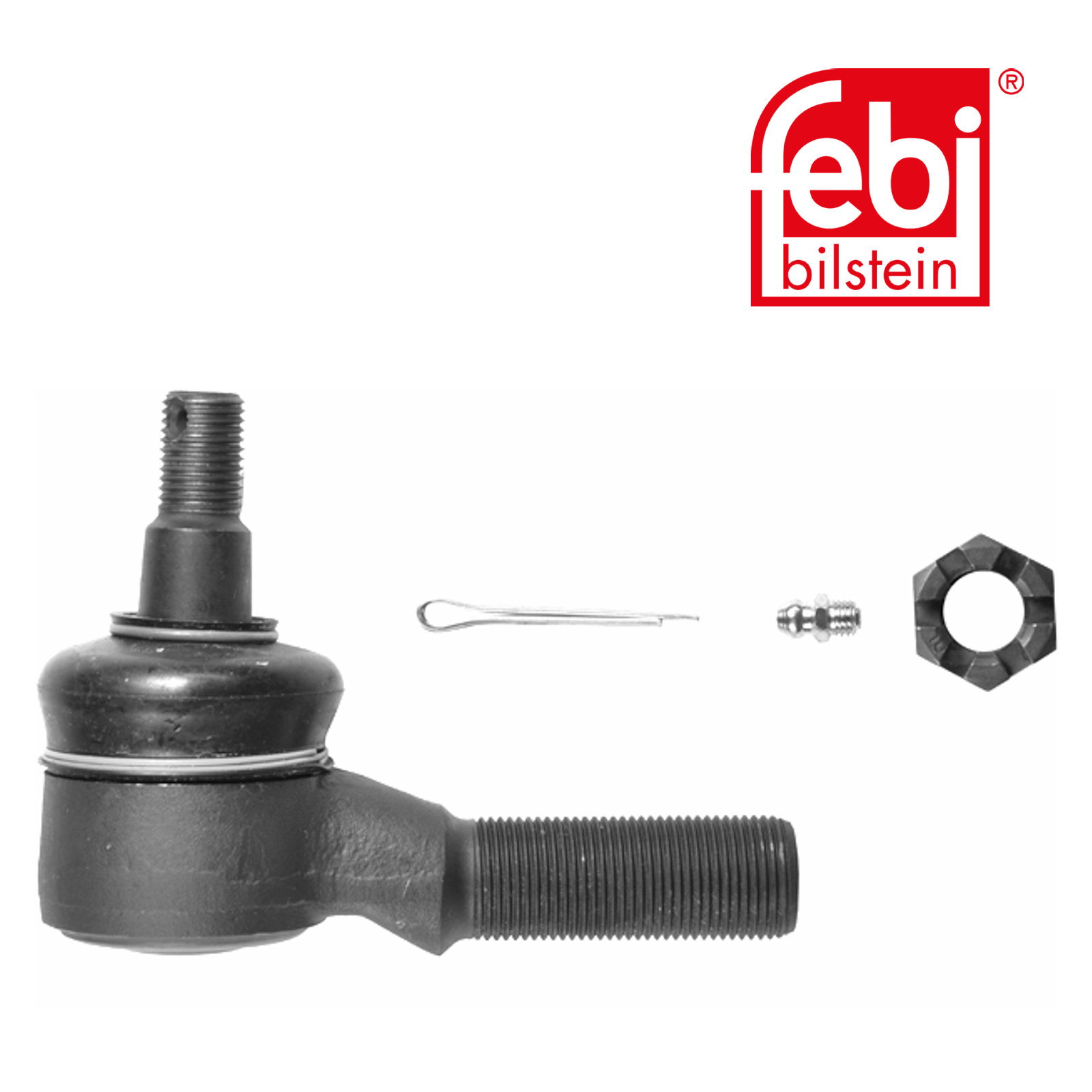 Febi Bilstein 1x 41908 Spurstangenendst&uuml;ck mit Kronenmutter & Splint