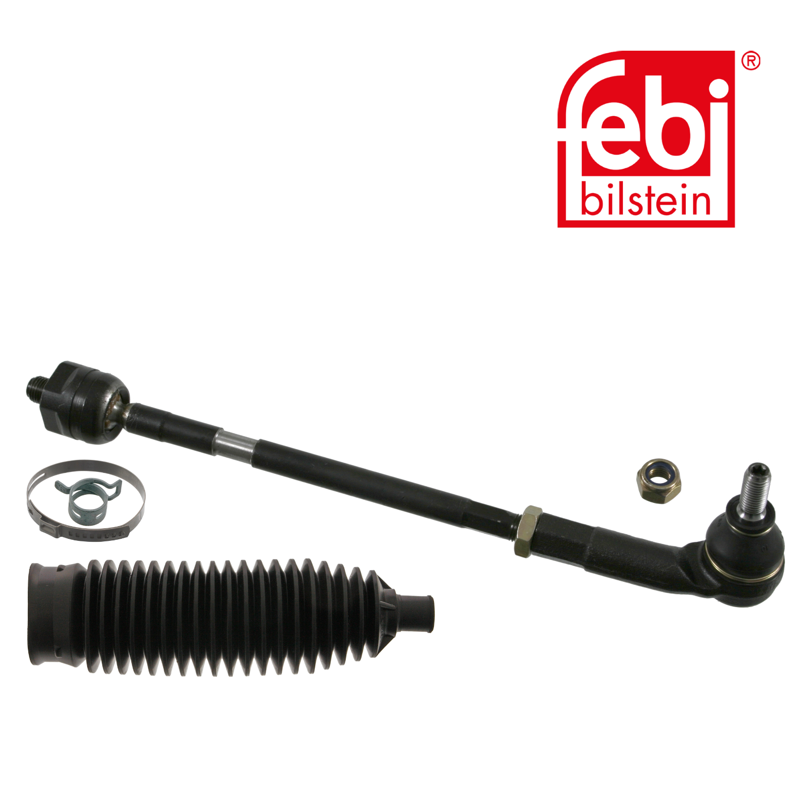 Spurstange FEBI BILSTEIN 44343 ProKit für SEAT SKODA VW, Vorderachse links