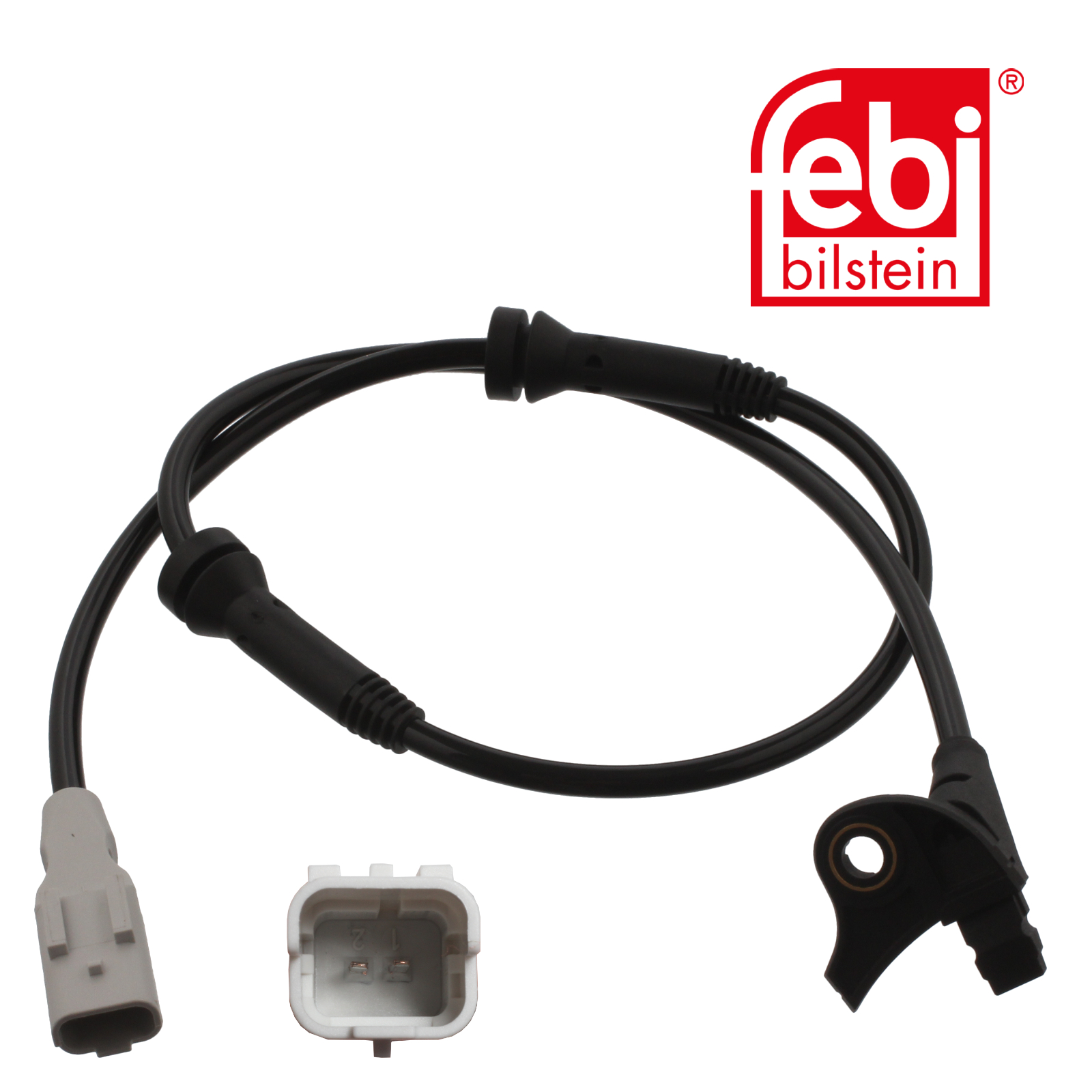 Sensor, Raddrehzahl FEBI BILSTEIN 45558 f&uuml;r PEUGEOT, Vorderachse links