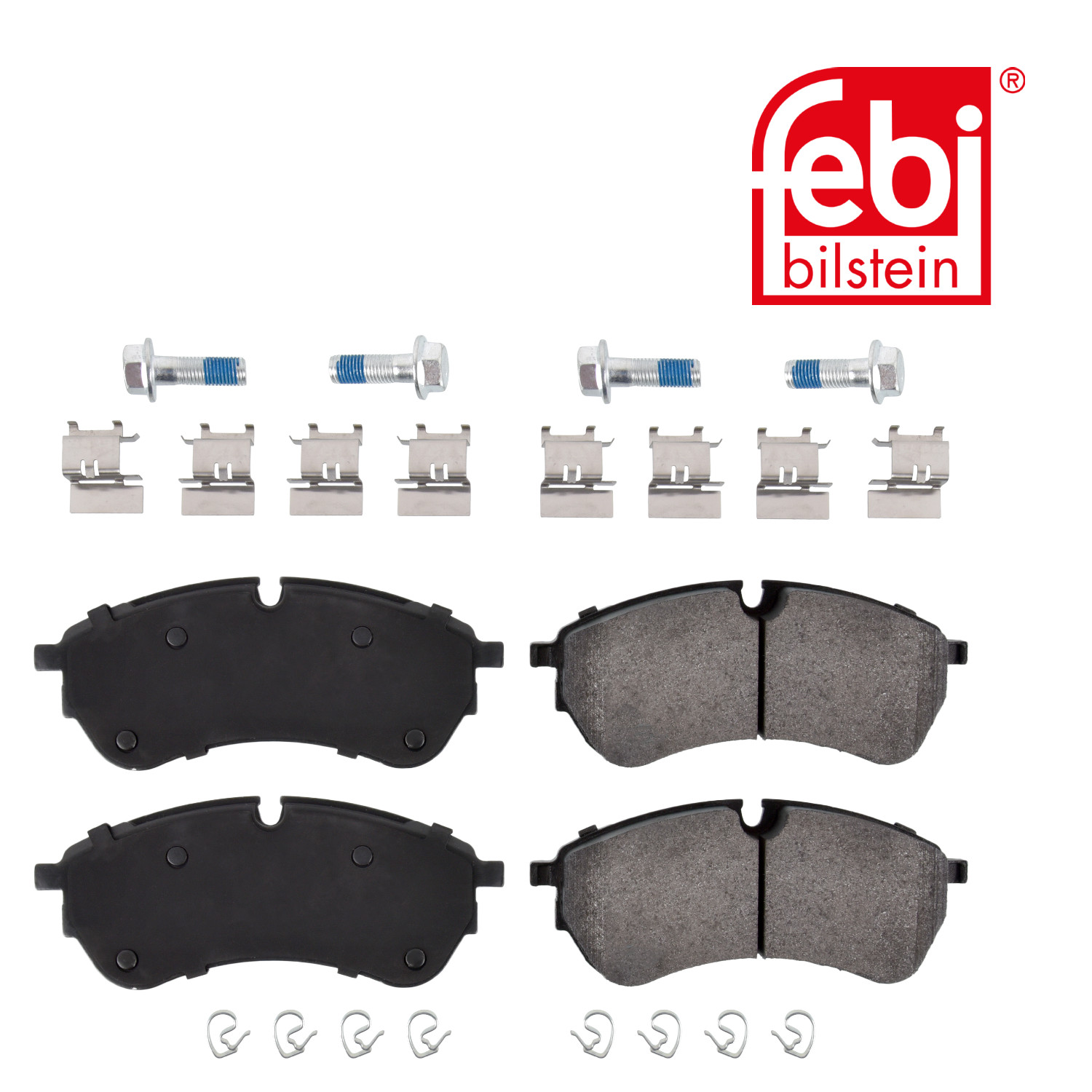 FEBI BILSTEIN Bremsenset Bremsscheiben + Bremsbeläge vorne MAN TGE UZx