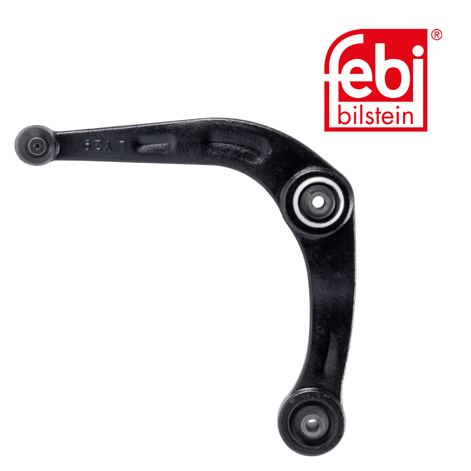 Lenker, Radaufhängung FEBI BILSTEIN 29422 für PEUGEOT, Vorderachse links, unten