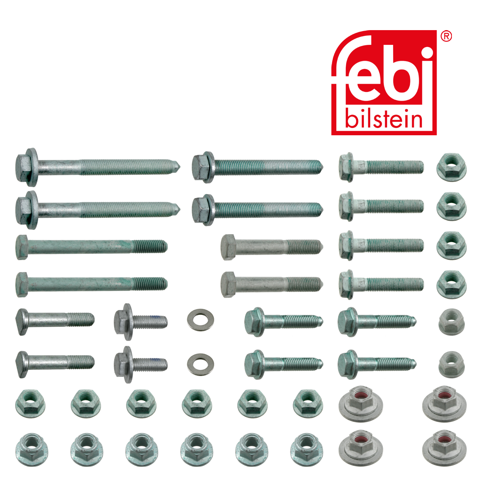 1 Mounting and Bolting Kit, control/trailing arm FEBI BILSTEIN 24804