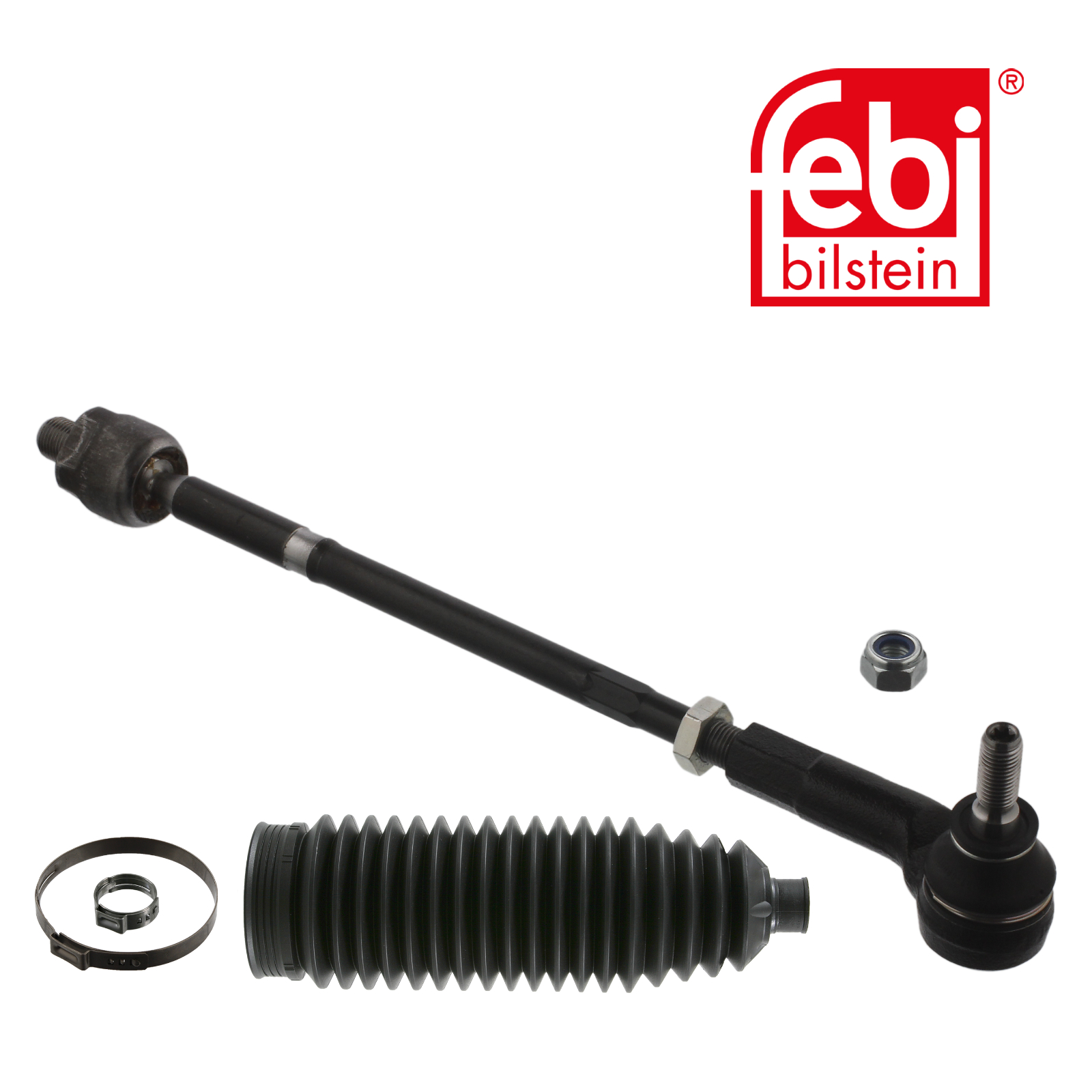 Spurstange FEBI BILSTEIN 44341 ProKit für AUDI SEAT SKODA VW, Vorderachse links