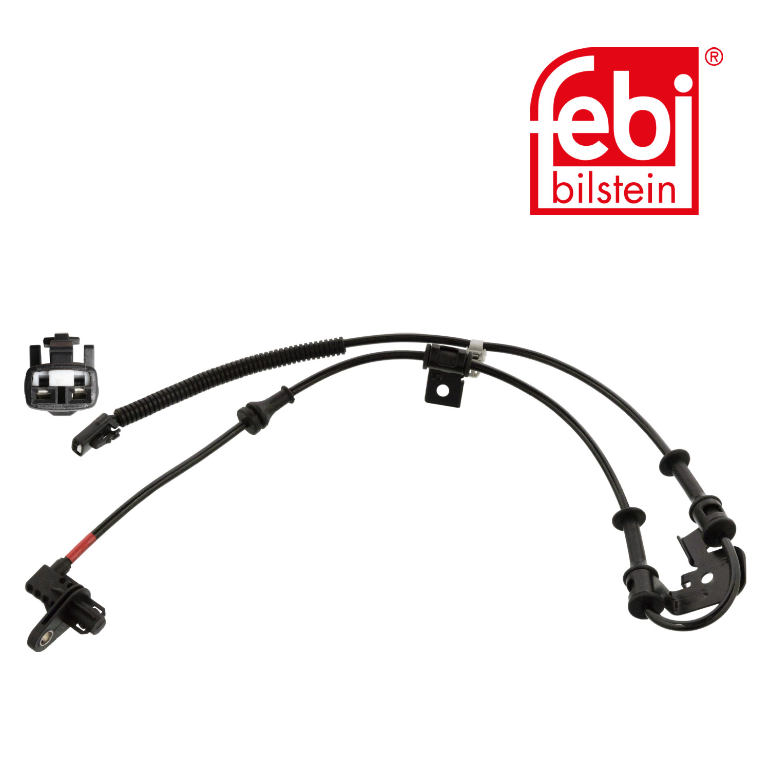 Sensor, Raddrehzahl FEBI BILSTEIN 107171 f&uuml;r HYUNDAI KIA, Vorderachse rechts