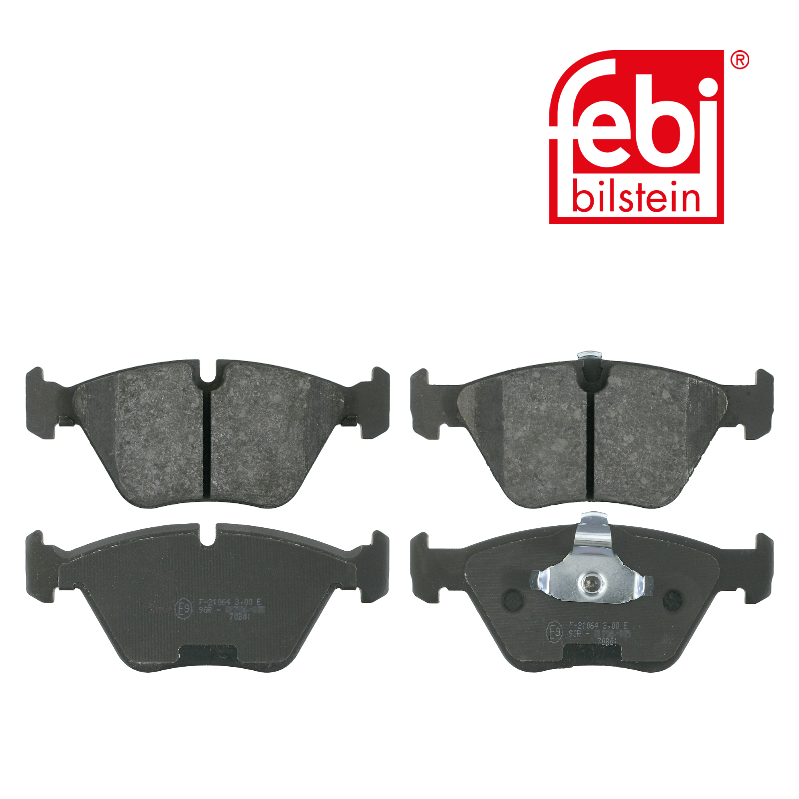 FEBI BILSTEIN Bremsenset Bremsscheiben + Bremsbeläge vorne BMW 5 E39