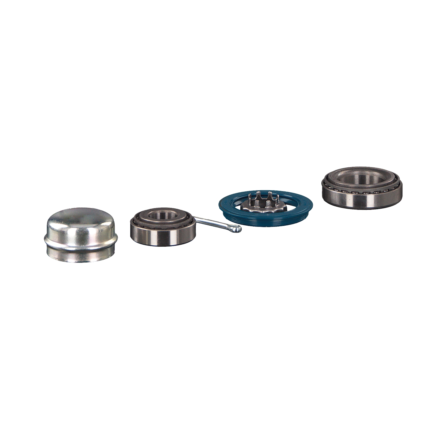 FEBI BILSTEIN Radlagersatz 03674 f&uuml;r AUDI SEAT SKODA VW, Hinterachse links