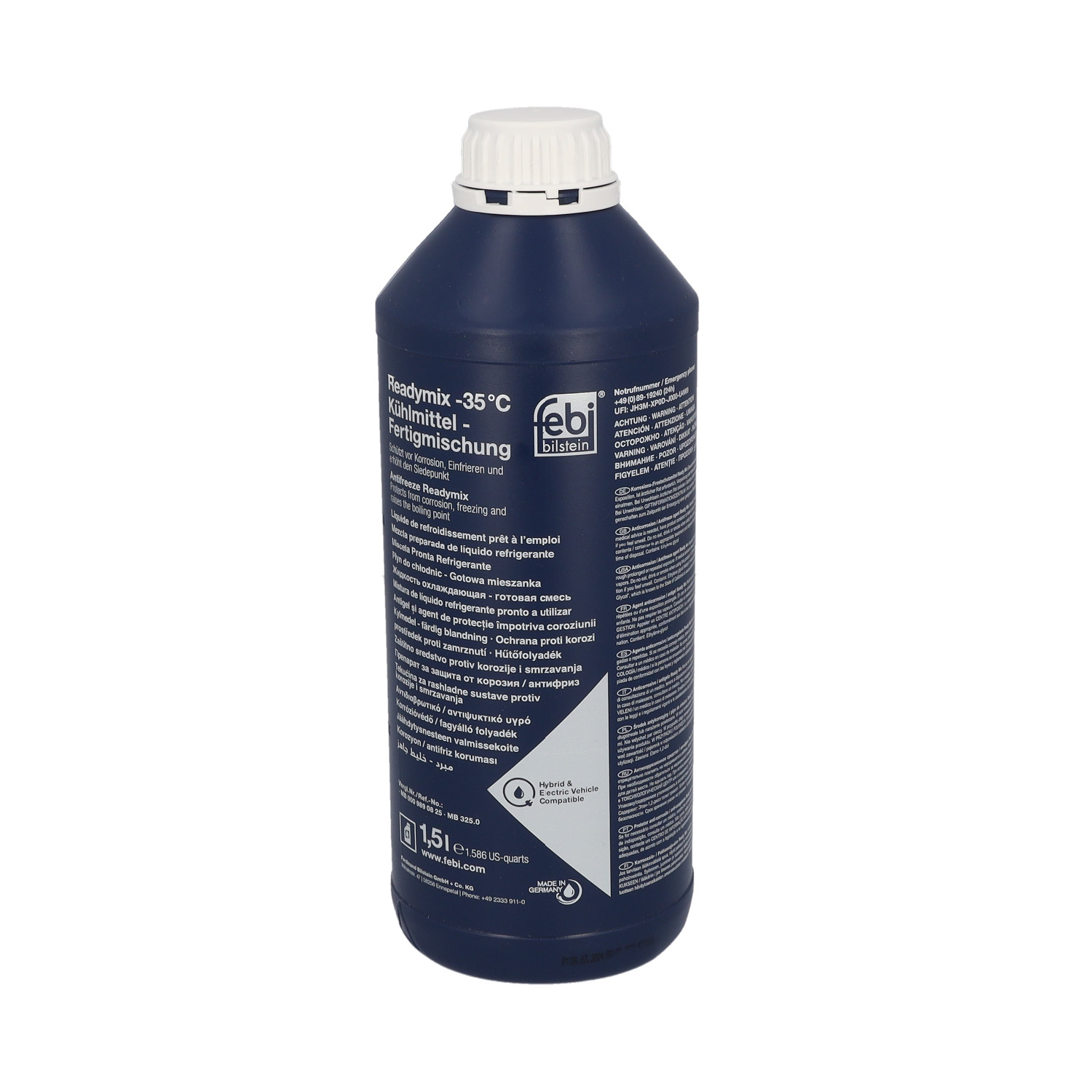 Febi Bilstein 1x 1,5l 24196 Frostschutzmittel Ready Mix -30&deg;C