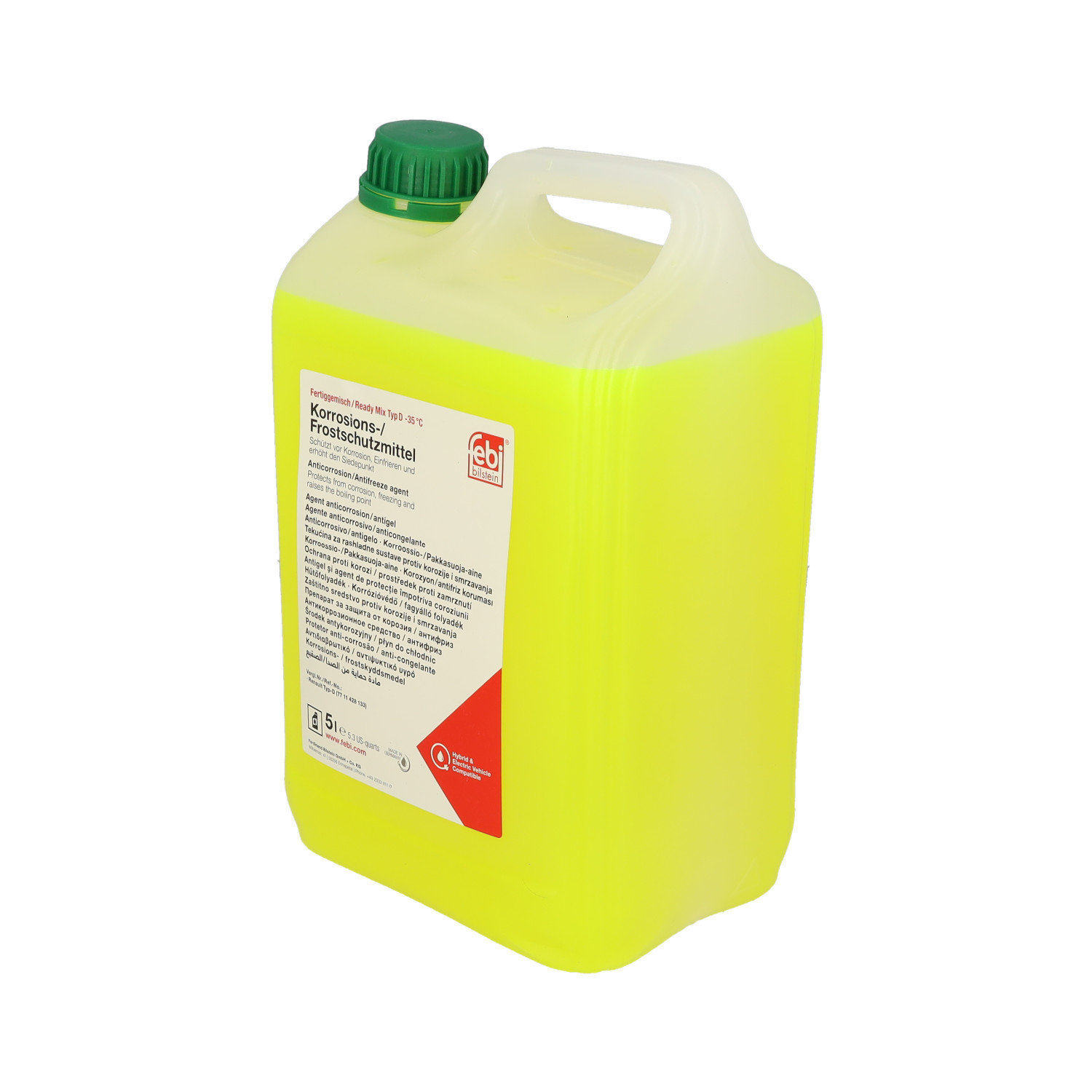 Febi Bilstein 26581 Frostschutzmittel Ready Mix -30°C , 5 Liter