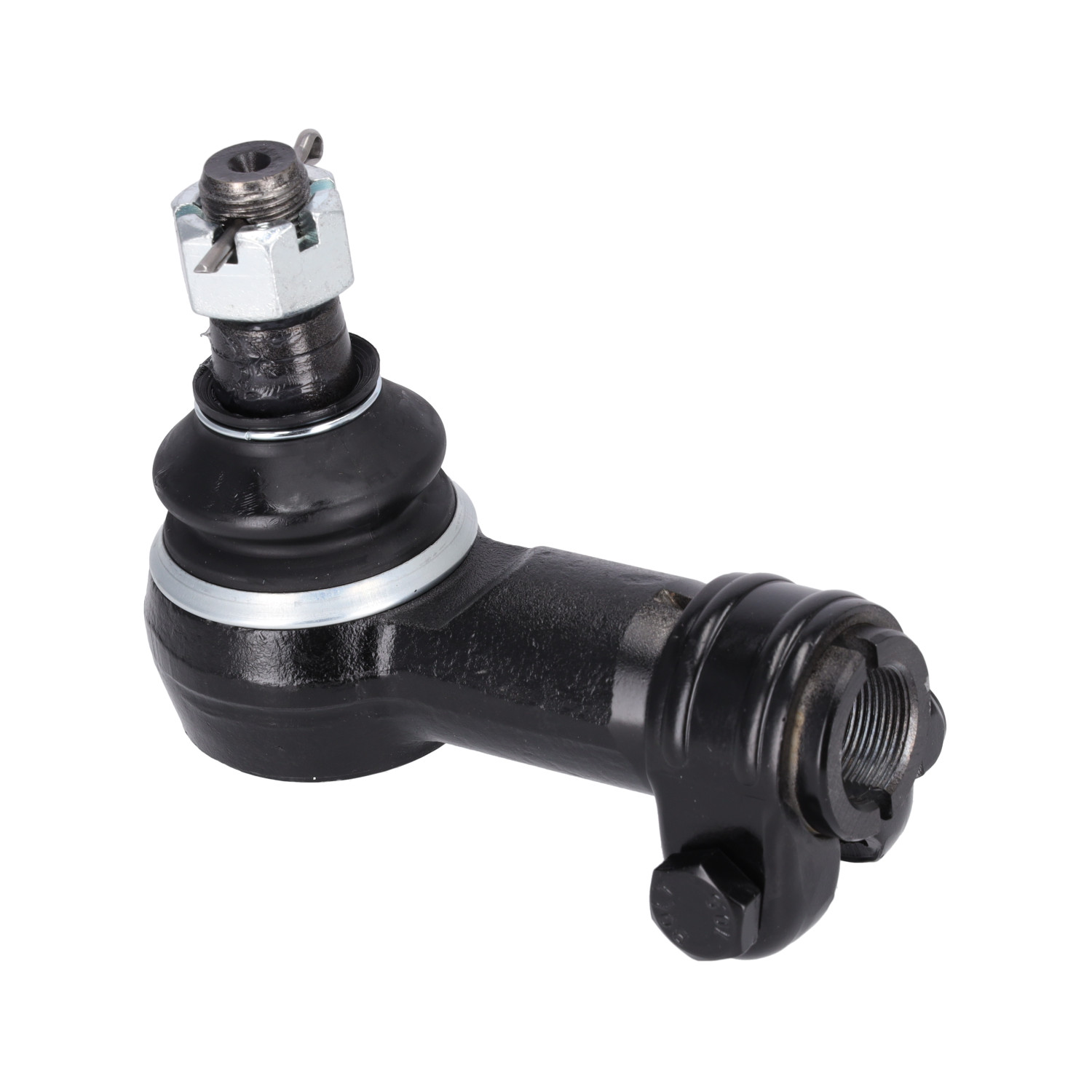 Febi Bilstein 102283 Winkelgelenk f&uuml;r Lenkhydraulikzylinder, mit Kronenmutter und Splint , 1 St&uuml;ck