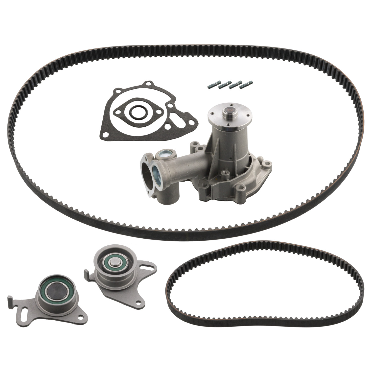 Wasserpumpe + Zahnriemensatz FEBI BILSTEIN 173186 für MITSUBISHI HYUNDAI