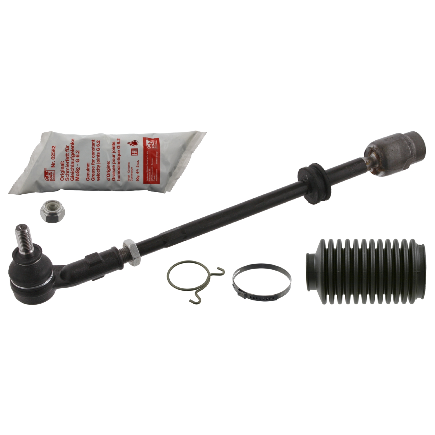FEBI BILSTEIN Spurstange 100342 ProKit f&uuml;r SEAT VW, Vorderachse links