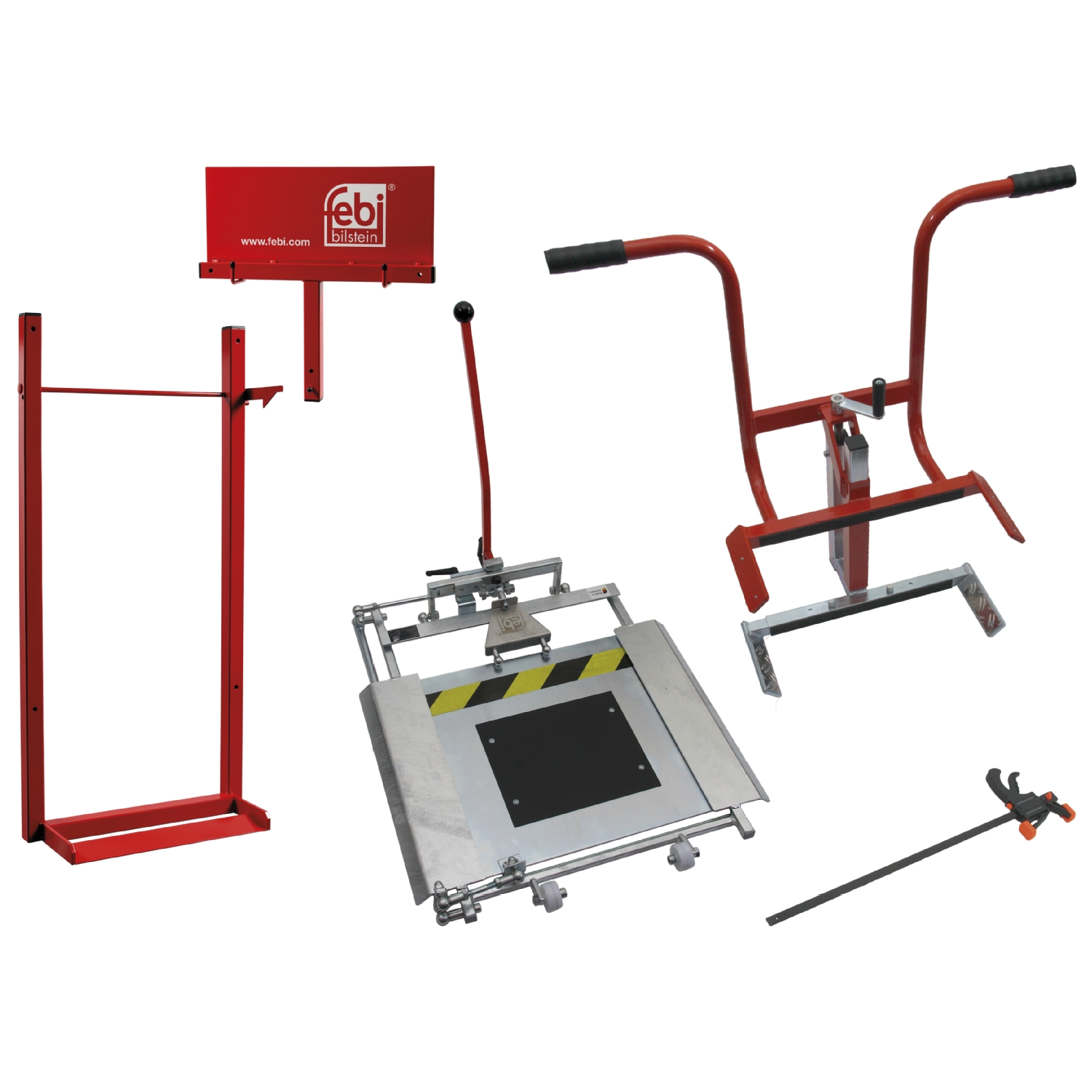 Febi Bilstein 81100 Gelenkspieltester mit Wandhalterung , 1 St&uuml;ck