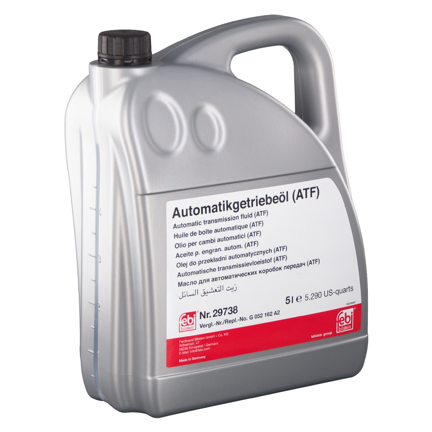 Febi Bilstein 29738 Automatikgetriebeöl (ATF) , 5 Liter