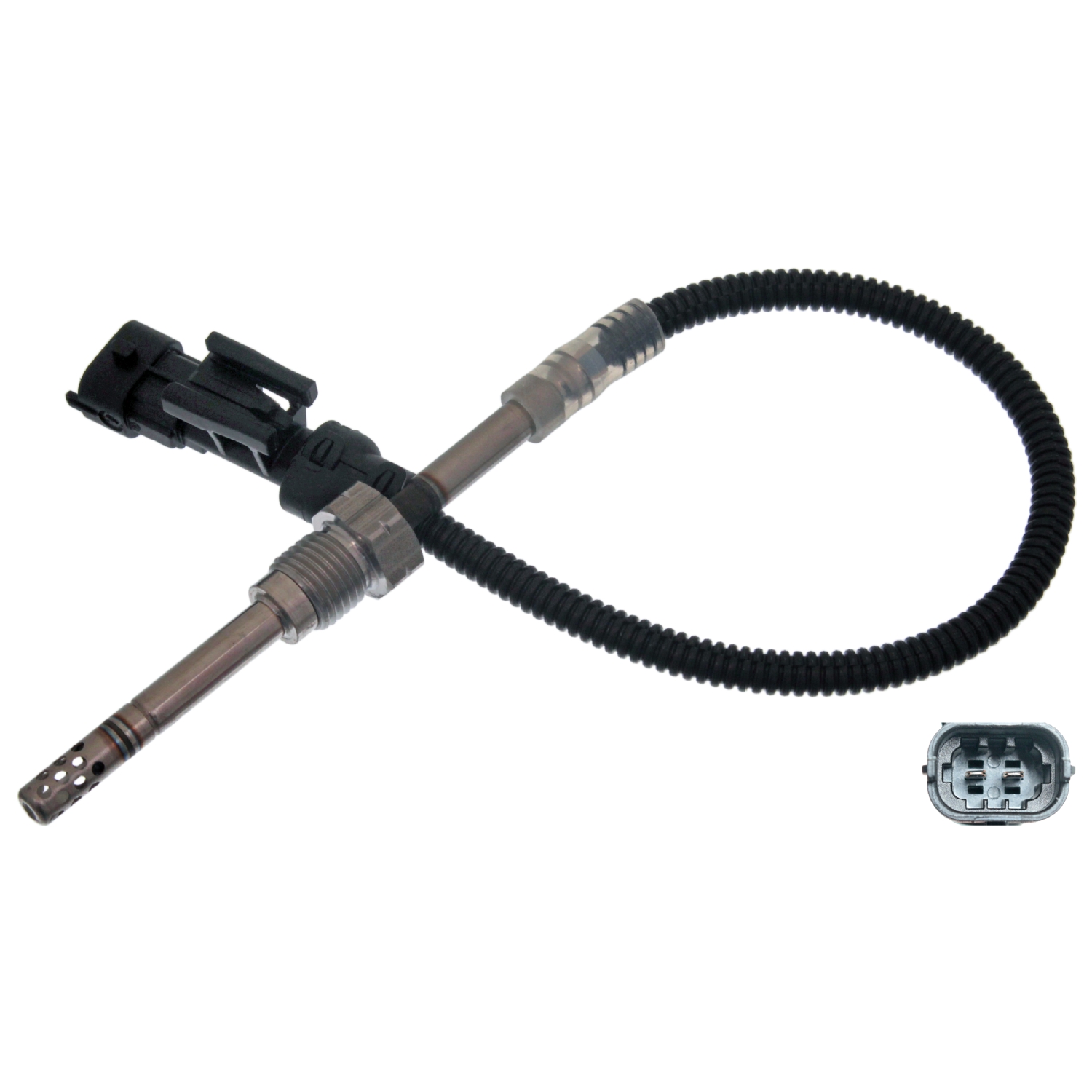 Febi Bilstein 49607 Abgastemperatursensor , 1 Stück