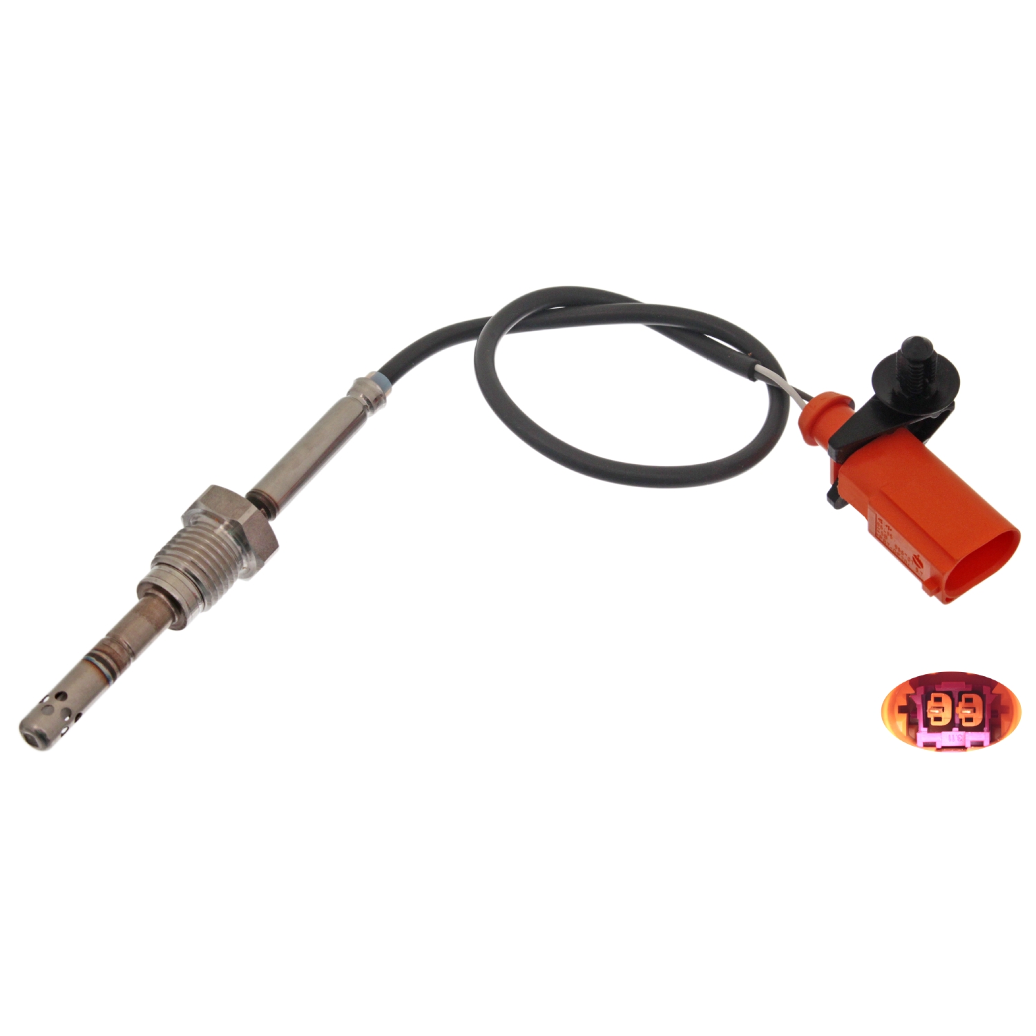 Febi Bilstein 49306 Abgastemperatursensor , 1 Stück