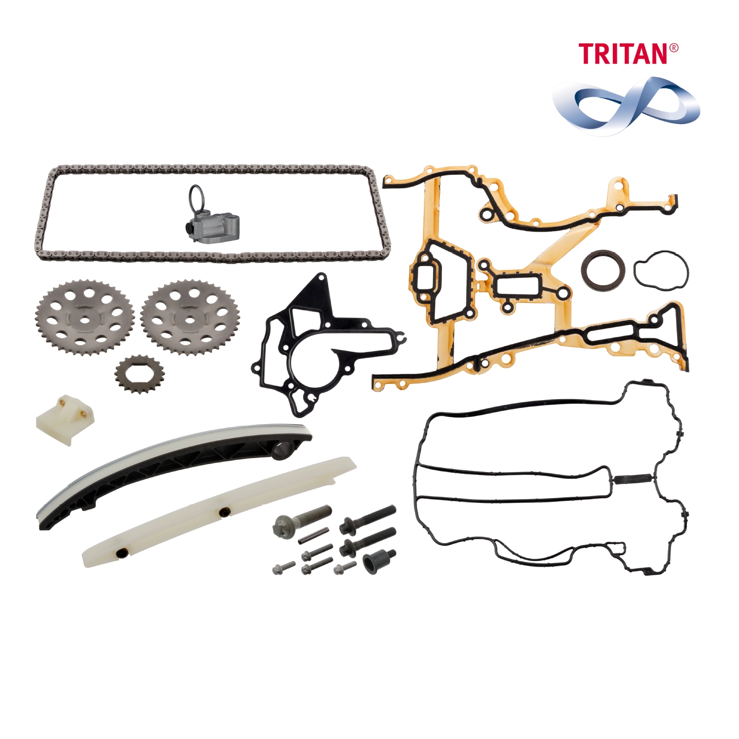 Steuerkettensatz FEBI BILSTEIN 49409 für OPEL VAUXHALL CHEVROLET GENERAL MOTORS