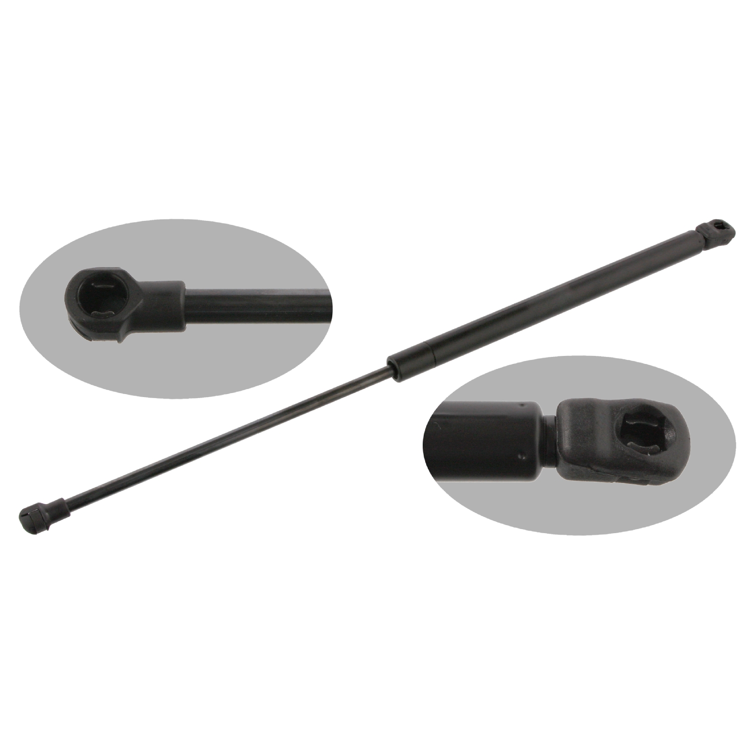 Febi Bilstein 25208 Gasdruckfeder für Motorhaube, 1 Stück, schwarz