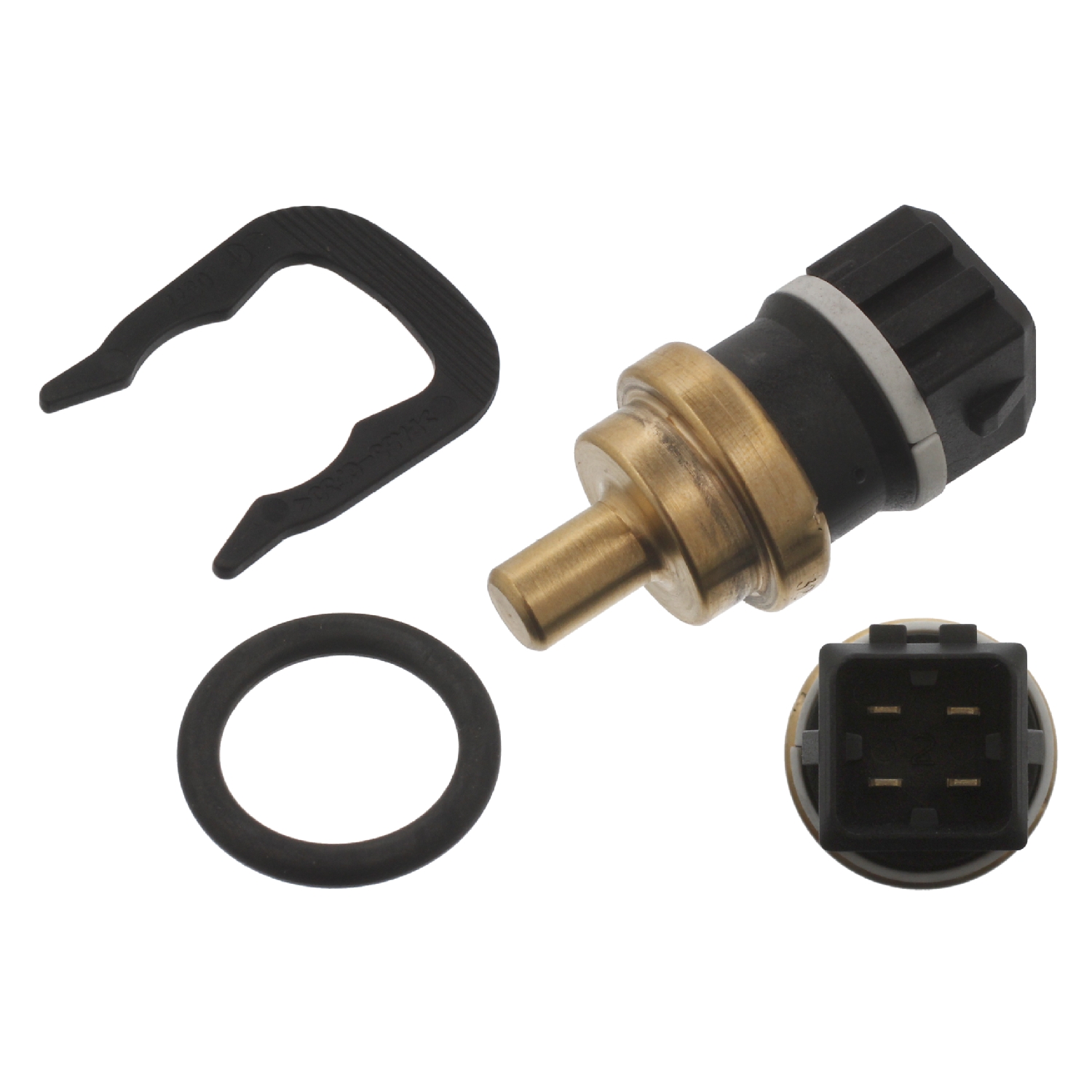 Febi Bilstein 1x 37179 Sensor, Kühlmitteltemperatur für Audi