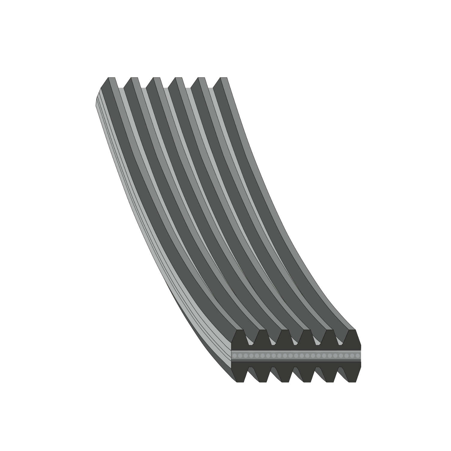 FEBI BILSTEIN Keilrippenriemen 34462 f&uuml;r VOLVO, f&uuml;r Fahrzeuge mit Klimaanlage