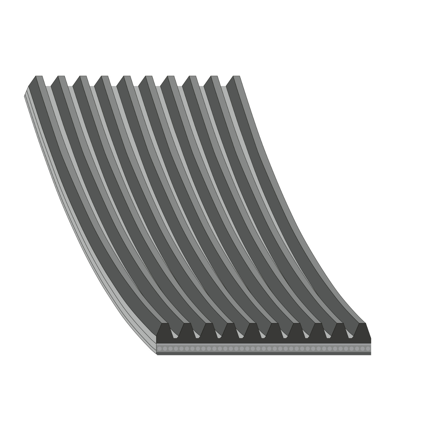 FEBI BILSTEIN Keilrippenriemen 45277 f&uuml;r MERCEDES-BENZ EVOBUS