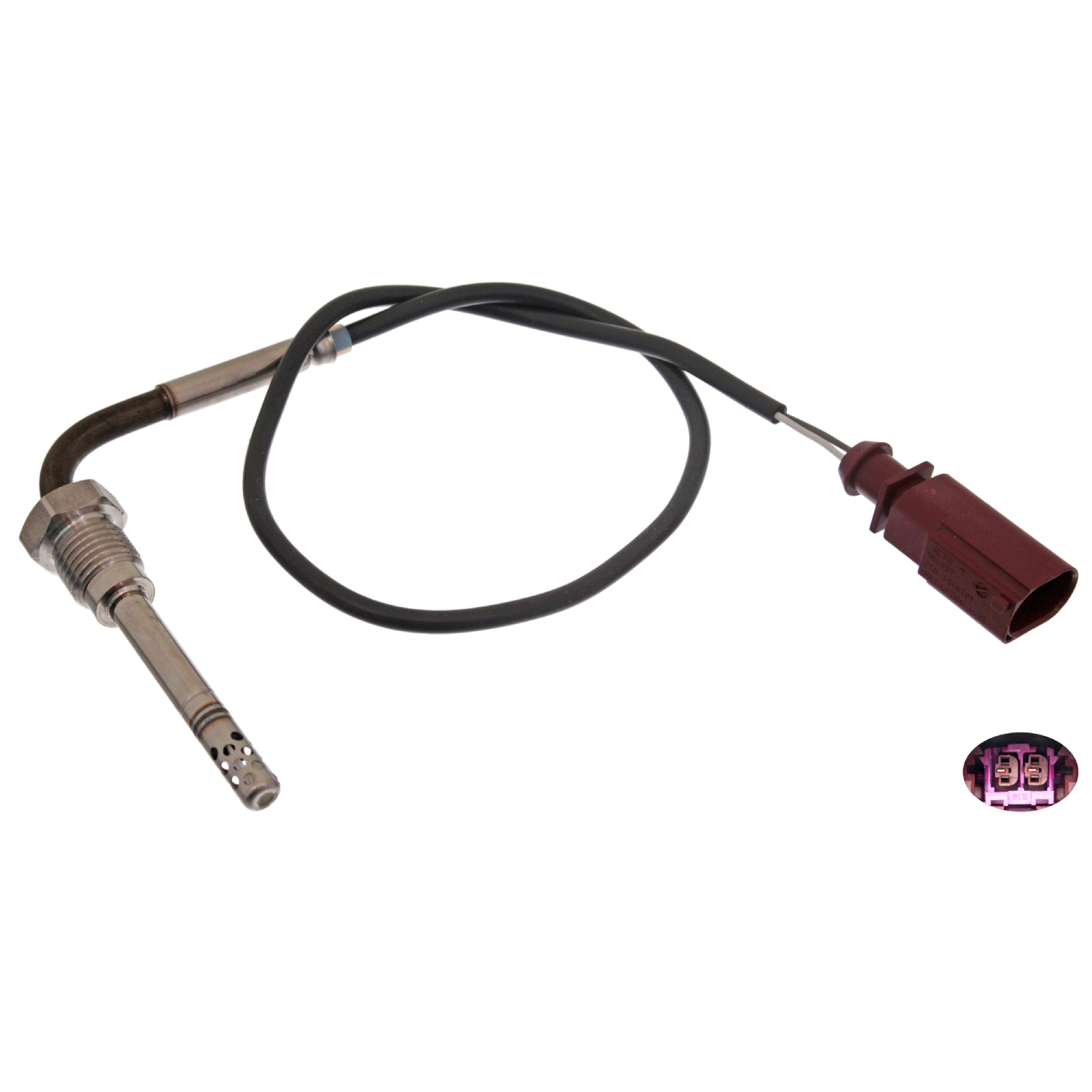 Febi Bilstein 49294 Abgastemperatursensor , 1 Stück