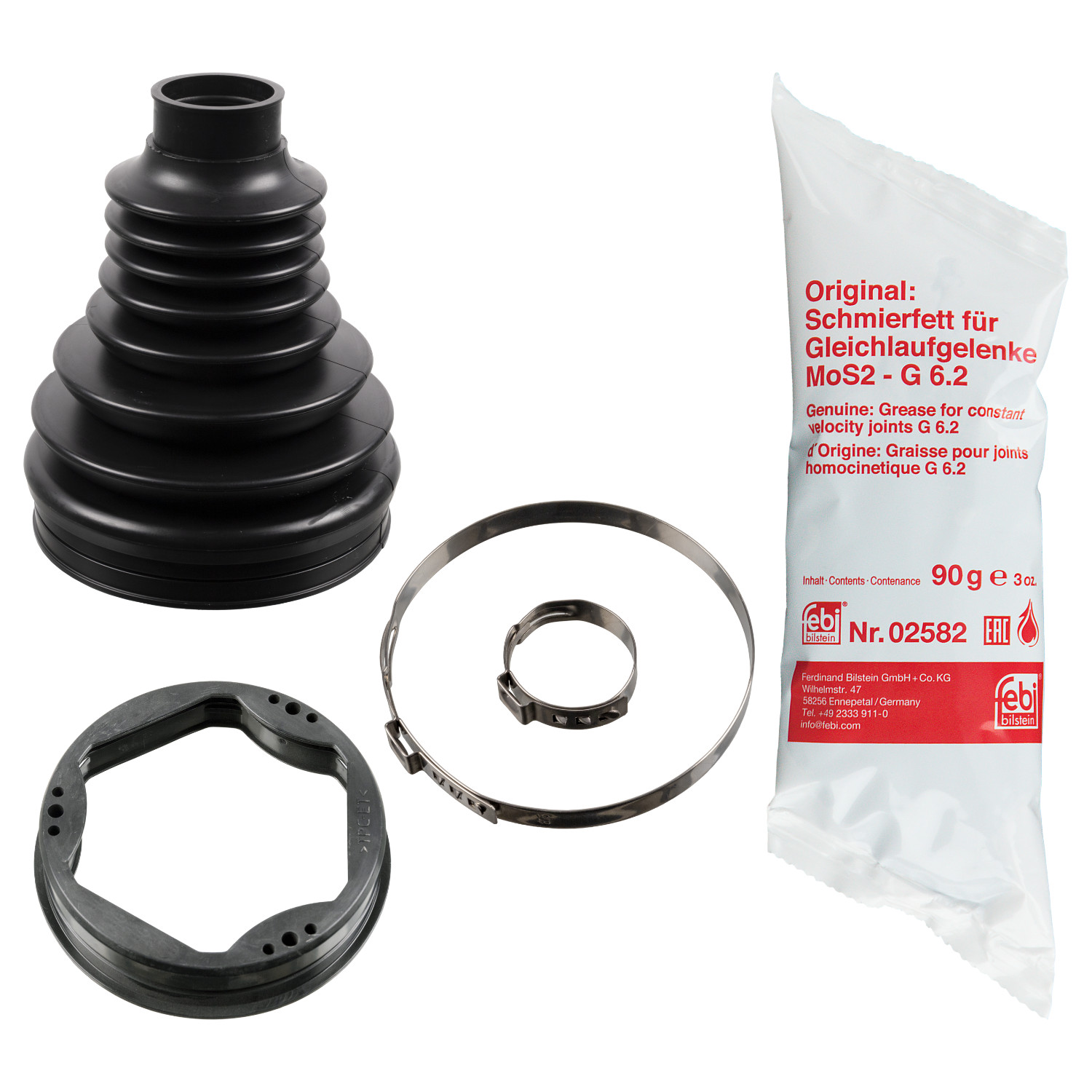 Faltenbalgsatz, Antriebswelle FEBI BILSTEIN 176509 für FORD OPEL VAUXHALL