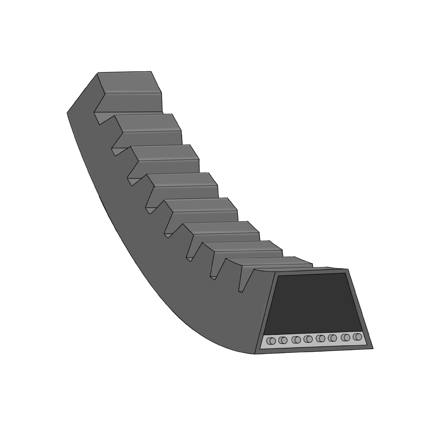 Keilriemen BLUE PRINT AD10V825 für SUBARU SUZUKI, für Fahrzeuge ohne Klimaanlage