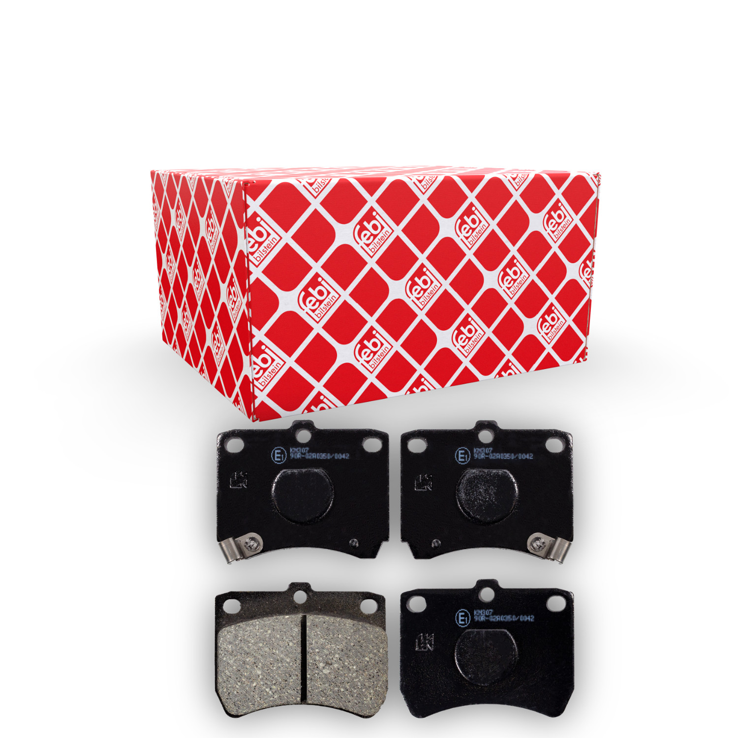 FEBI BILSTEIN Bremsbelagsatz, Scheibenbremse 170270 für MAZDA HYUNDAI KIA