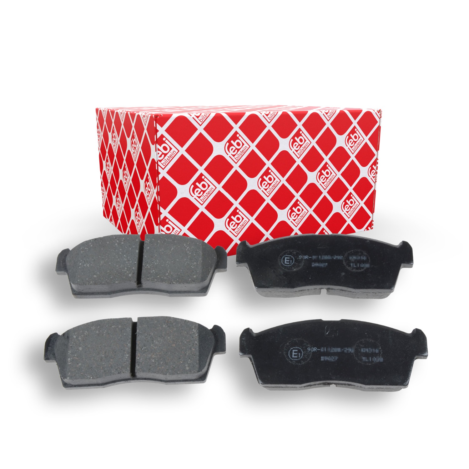 FEBI BILSTEIN Bremsbelagsatz, Scheibenbremse 16740 f&uuml;r CITRO&Euml;N MAZDA MITSUBISHI