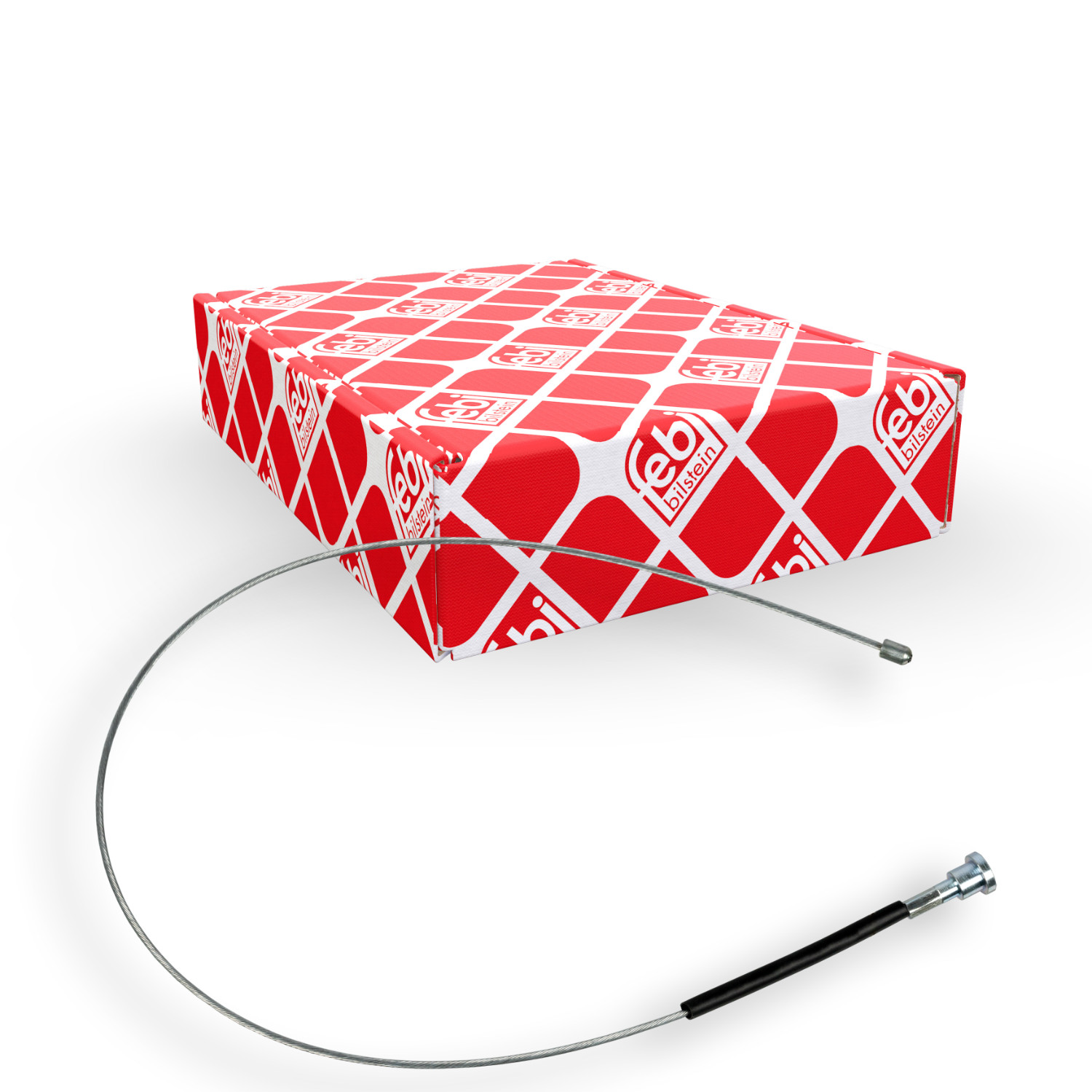 FEBI BILSTEIN Seilzug, Feststellbremse 101811 f&uuml;r OPEL VAUXHALL, hinten rechts