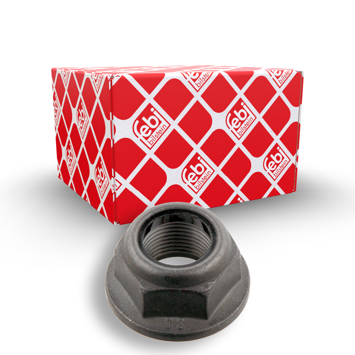 FEBI BILSTEIN Mutter, Achszapfen 19893 für NISSAN RENAULT DACIA, Hinterachse