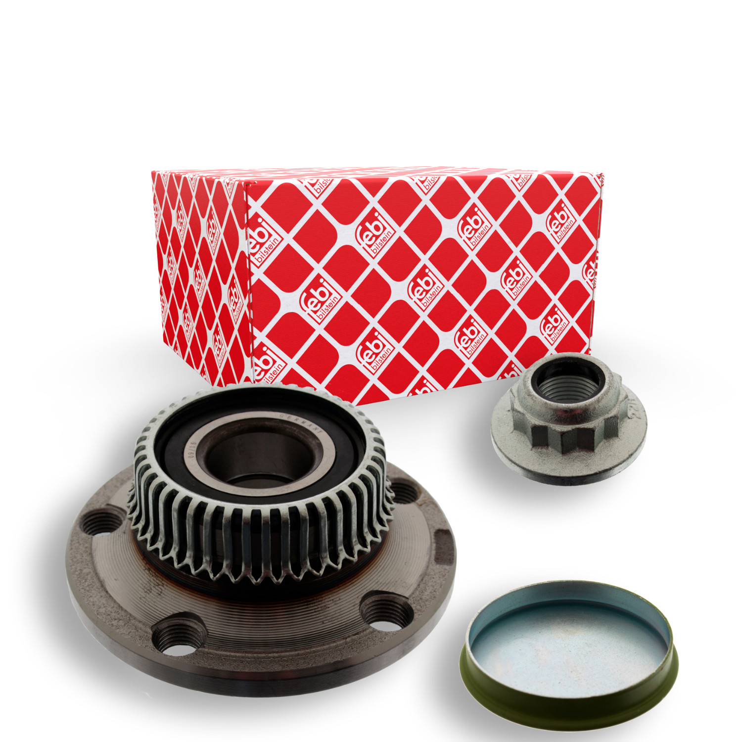 FEBI BILSTEIN Radlagersatz 24236 f&uuml;r AUDI SEAT SKODA VW, Hinterachse links