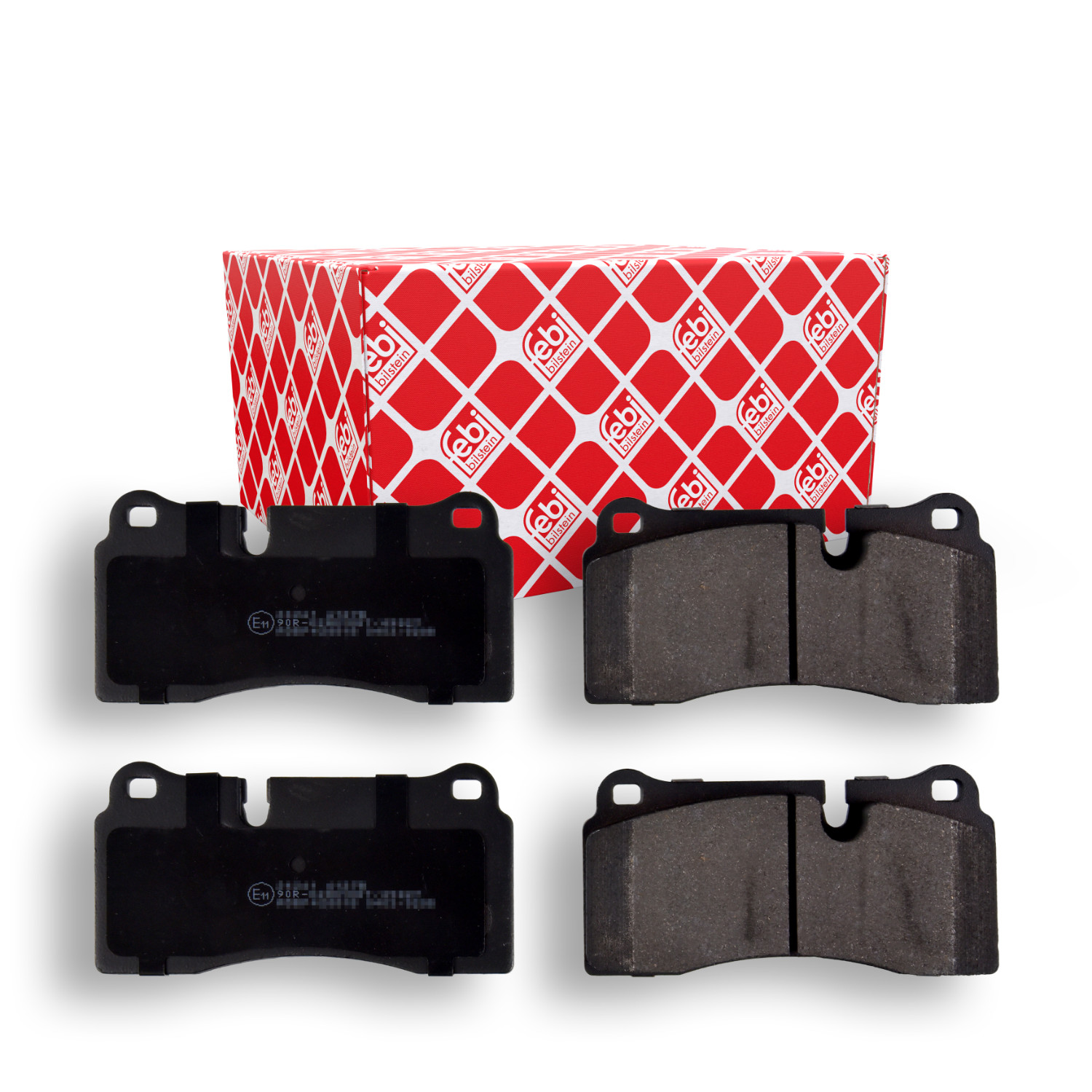 FEBI BILSTEIN Bremsbelagsatz, Scheibenbremse 16911 f&uuml;r AUDI, Hinterachse