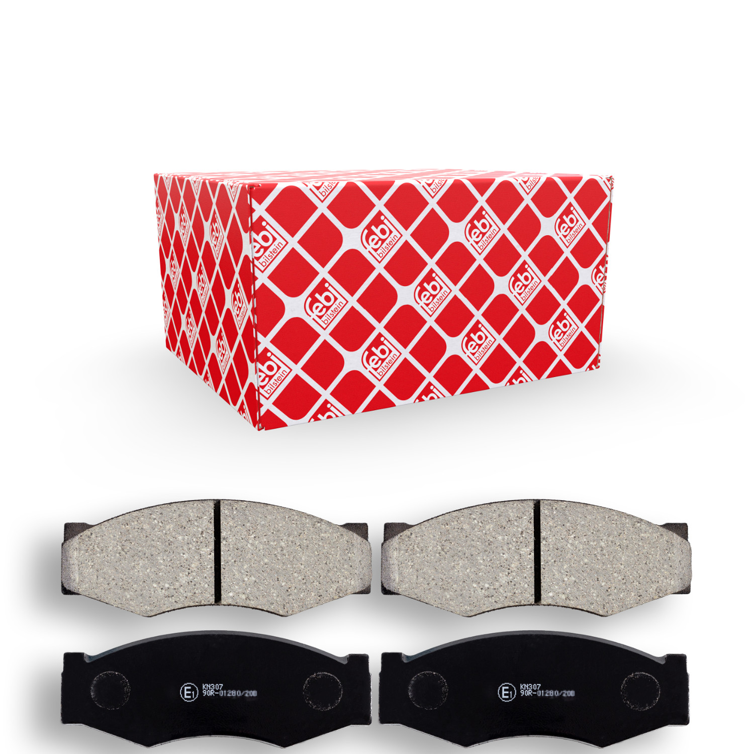 FEBI BILSTEIN Bremsbelagsatz, Scheibenbremse 170249 f&uuml;r NISSAN, Vorderachse
