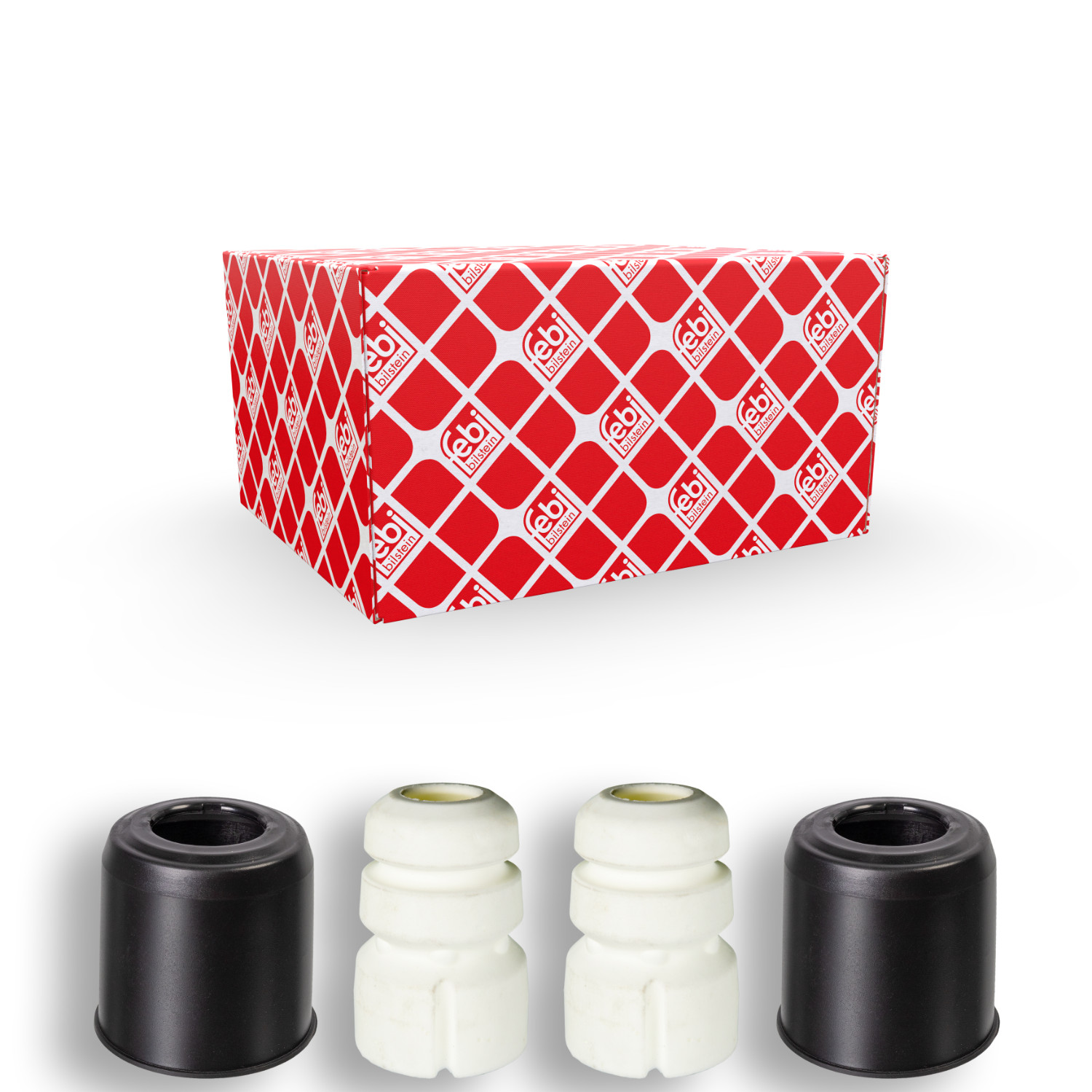 FEBI BILSTEIN Staubschutzsatz, Sto&szlig;d&auml;mpfer 109438 f&uuml;r AUDI, Vorderachse