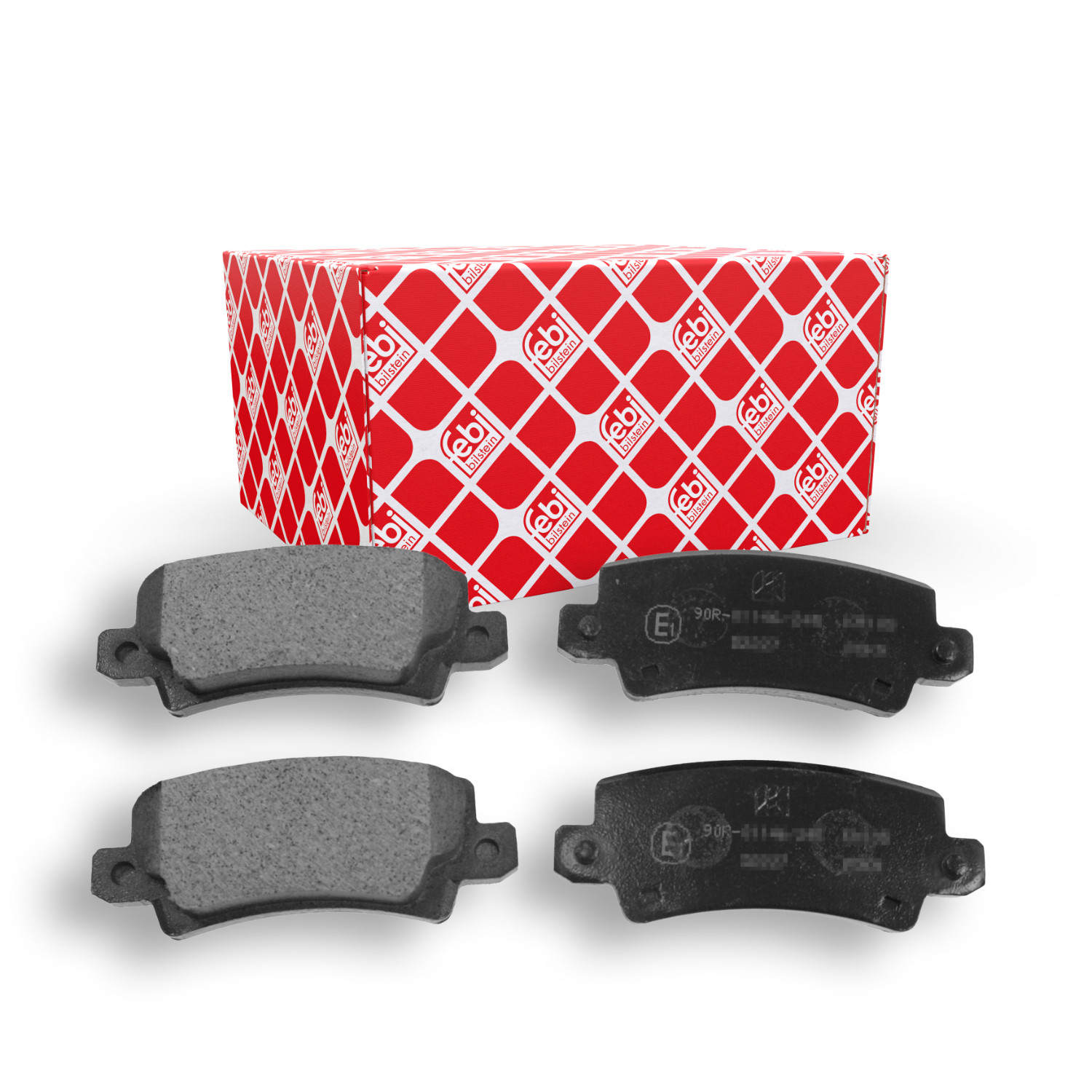 FEBI BILSTEIN Bremsbelagsatz, Scheibenbremse 16577 f&uuml;r TOYOTA, Hinterachse