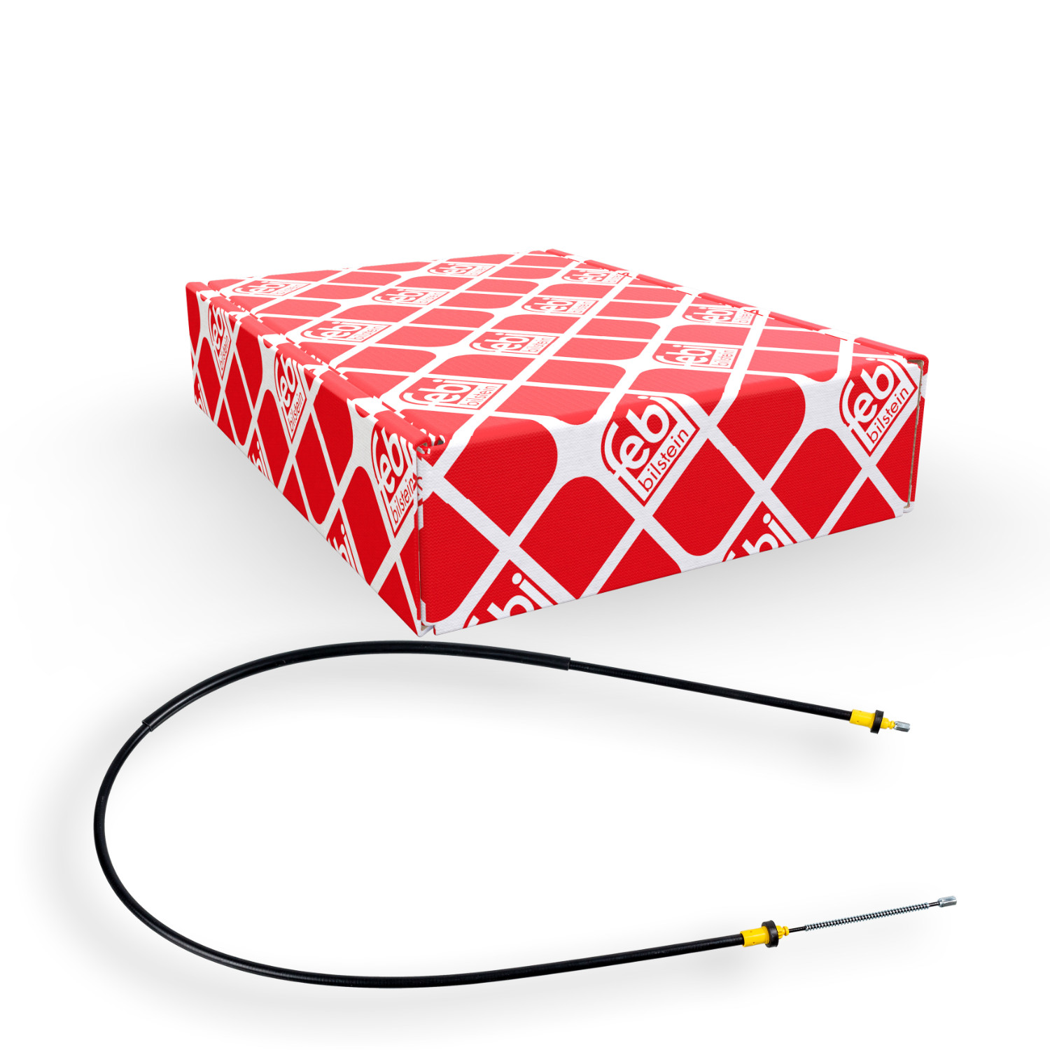 FEBI BILSTEIN Seilzug, Feststellbremse 101802 f&uuml;r RENAULT DACIA MAHINDRA