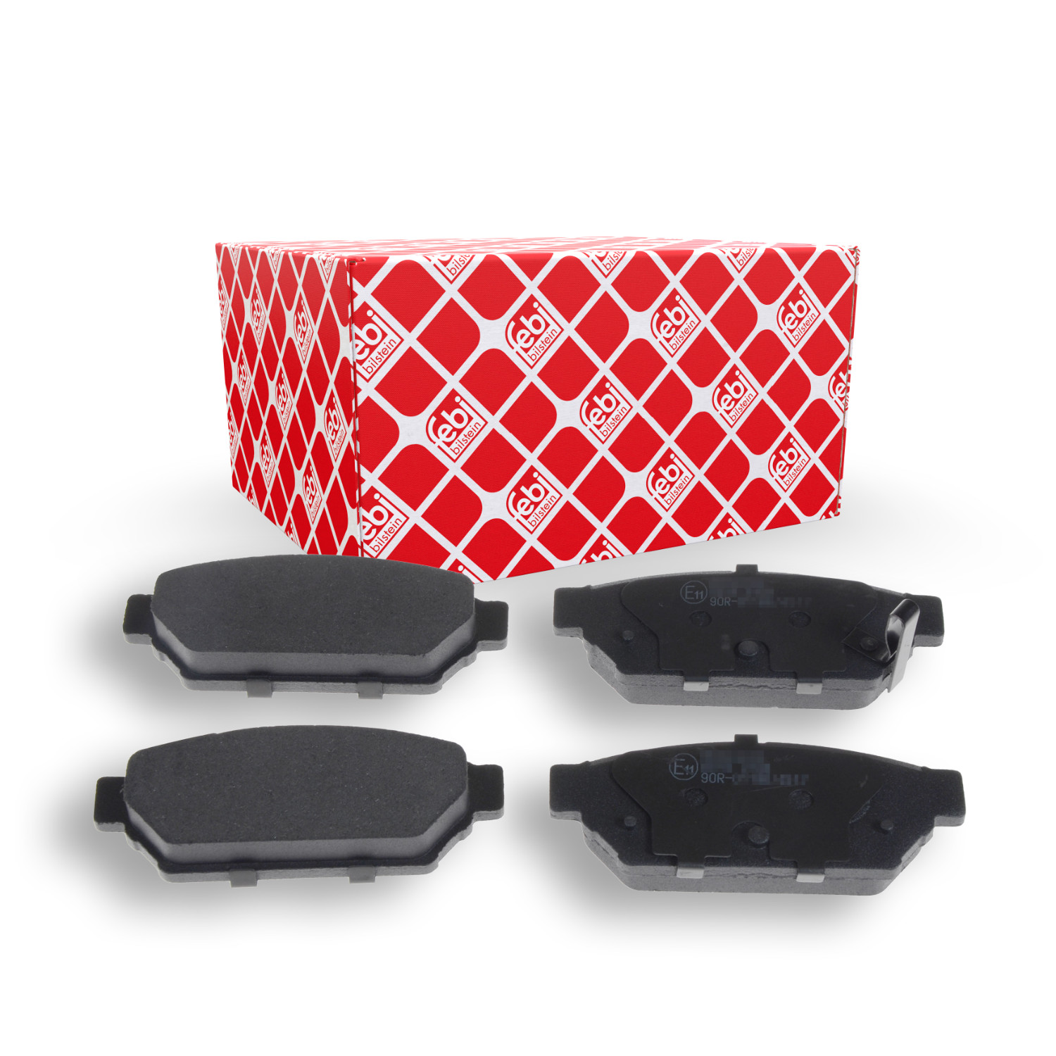 FEBI BILSTEIN Bremsbelagsatz, Scheibenbremse 116403 f&uuml;r MITSUBISHI NISSAN PROTON