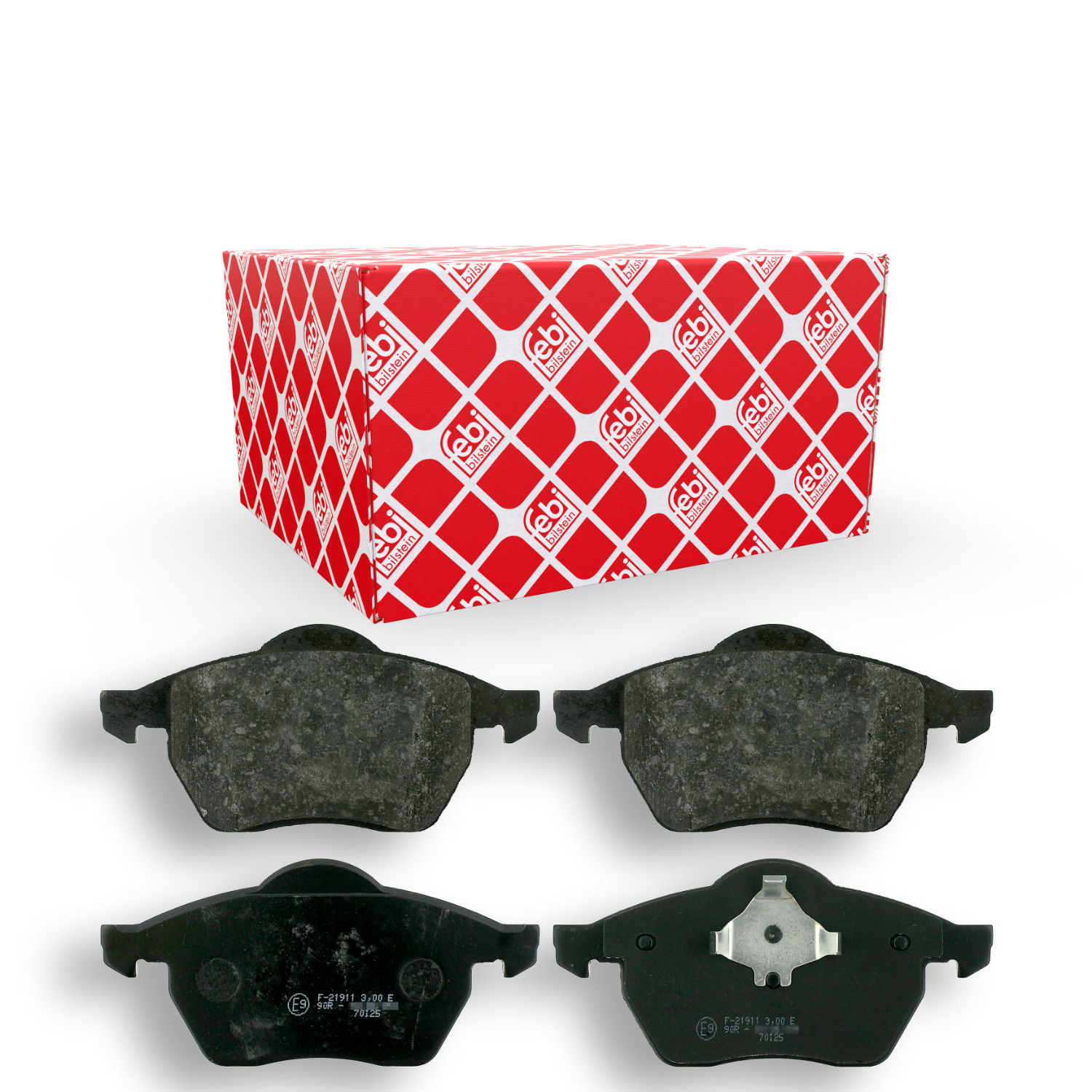 FEBI BILSTEIN Bremsbelagsatz, Scheibenbremse 16280 f&uuml;r FORD SEAT VW FORD USA