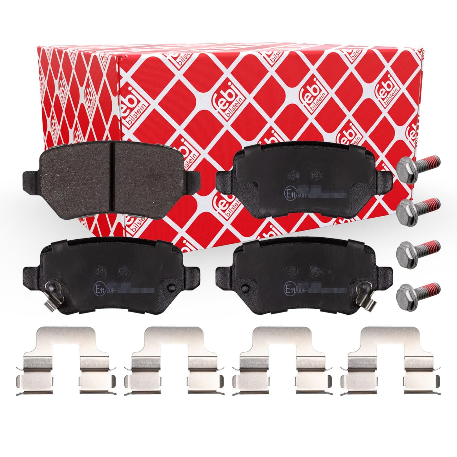 FEBI BILSTEIN Bremsbelagsatz, Scheibenbremse 16512 für OPEL VAUXHALL KIA