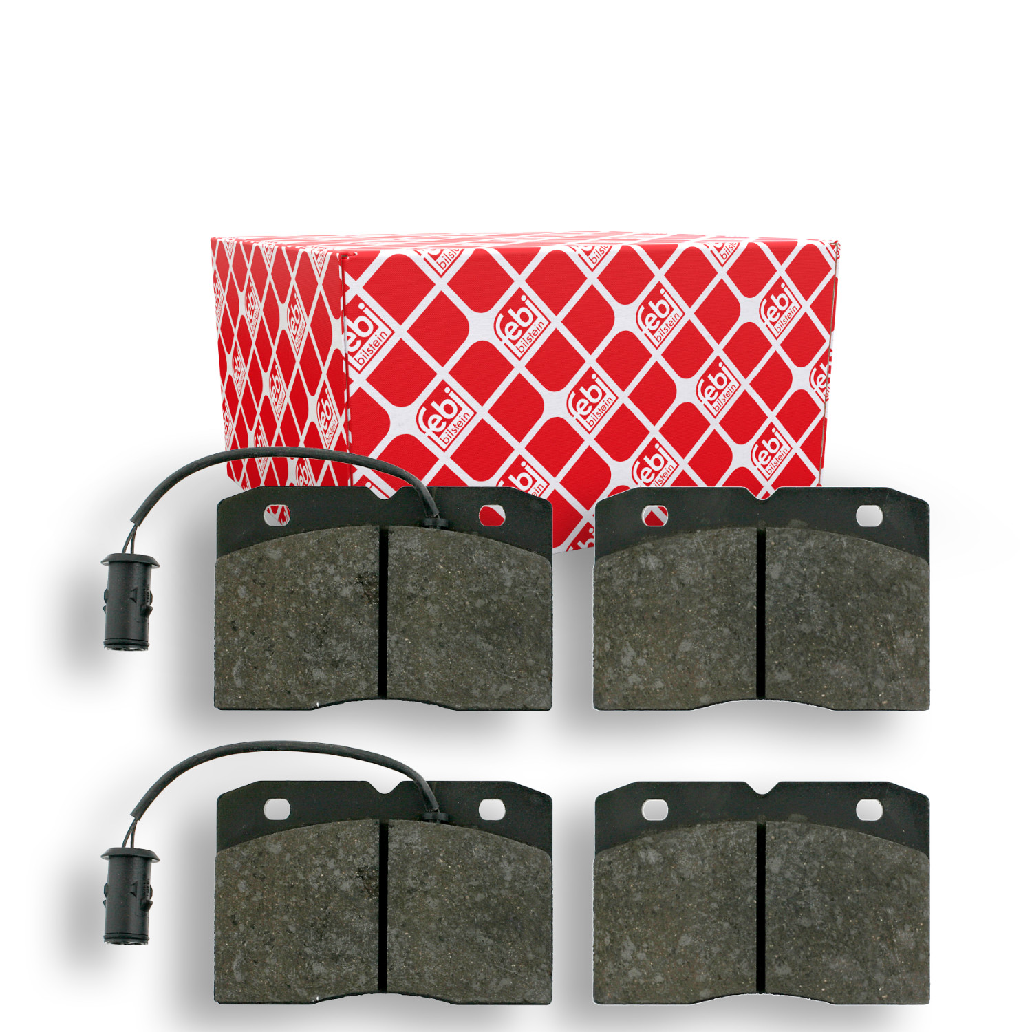 FEBI BILSTEIN Bremsbelagsatz, Scheibenbremse 16337 f&uuml;r IVECO, Vorderachse