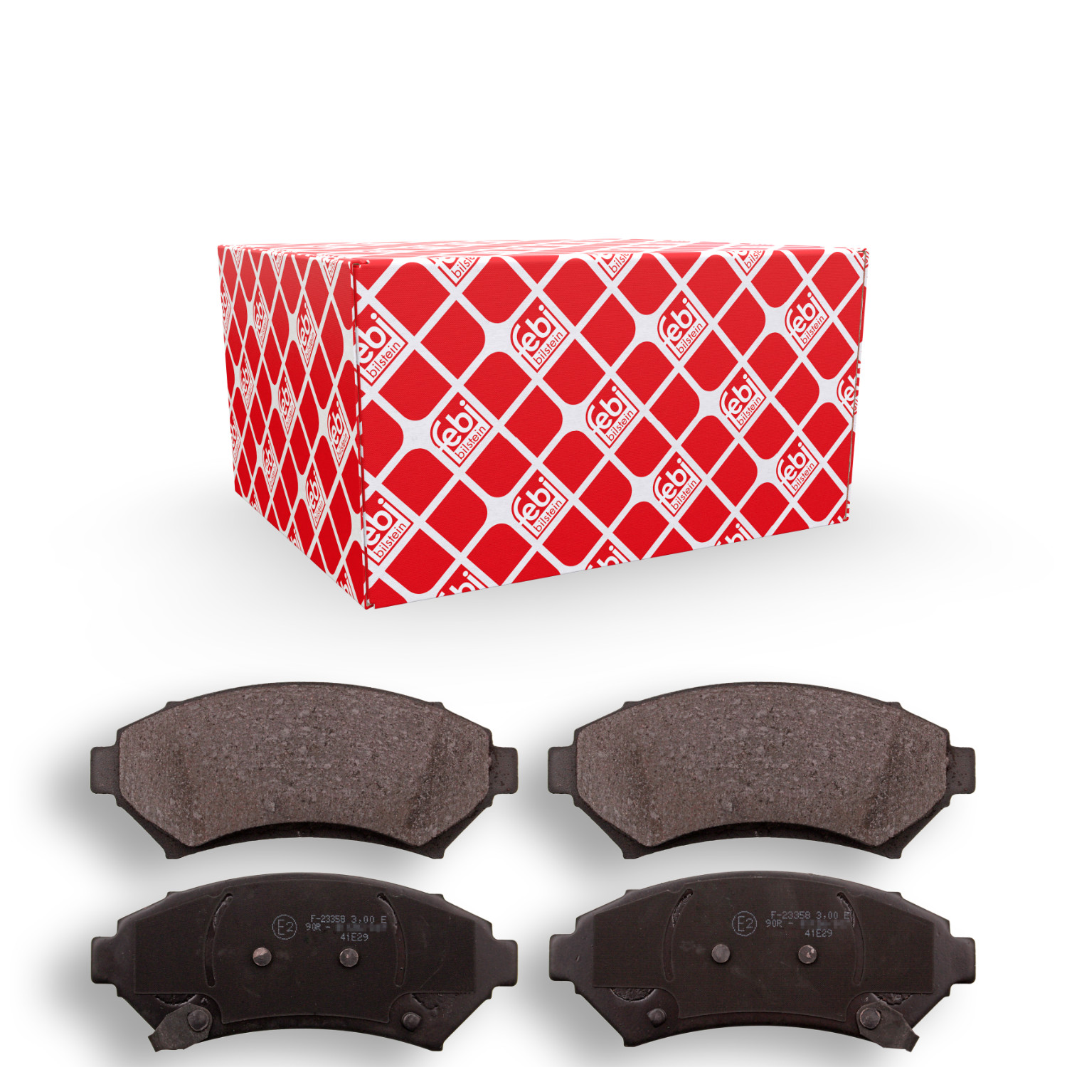FEBI BILSTEIN Bremsbelagsatz, Scheibenbremse 116156 für OPEL VAUXHALL BUICK