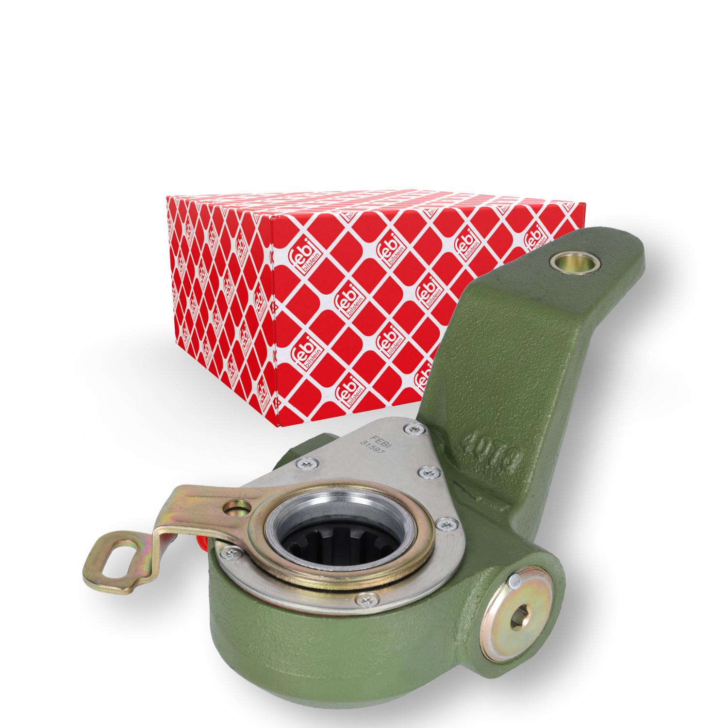 FEBI BILSTEIN Gestängesteller, Bremsanlage 31597 für DAF, Hinterachse links