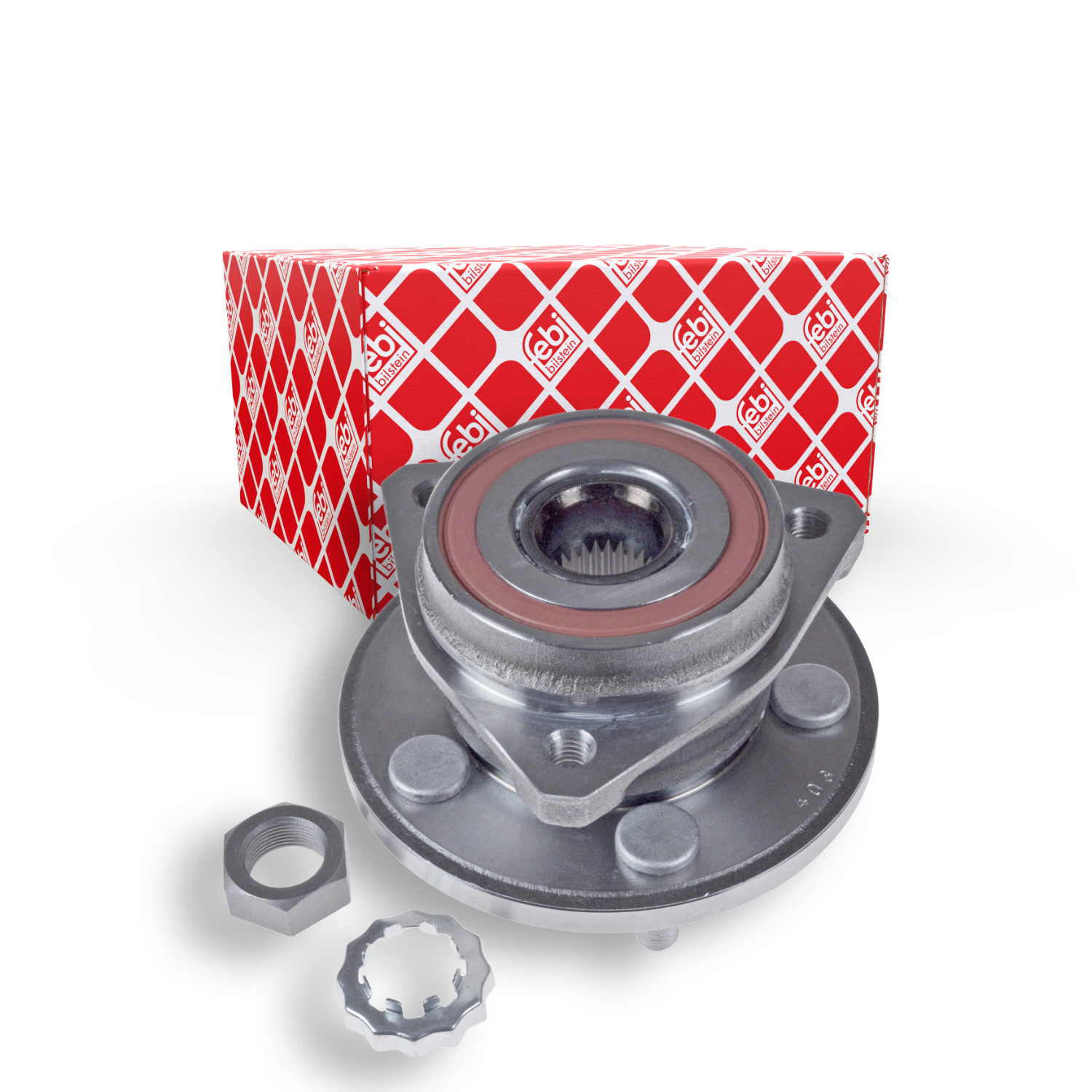 FEBI BILSTEIN Radlagersatz 173060 f&uuml;r JEEP, Vorderachse links