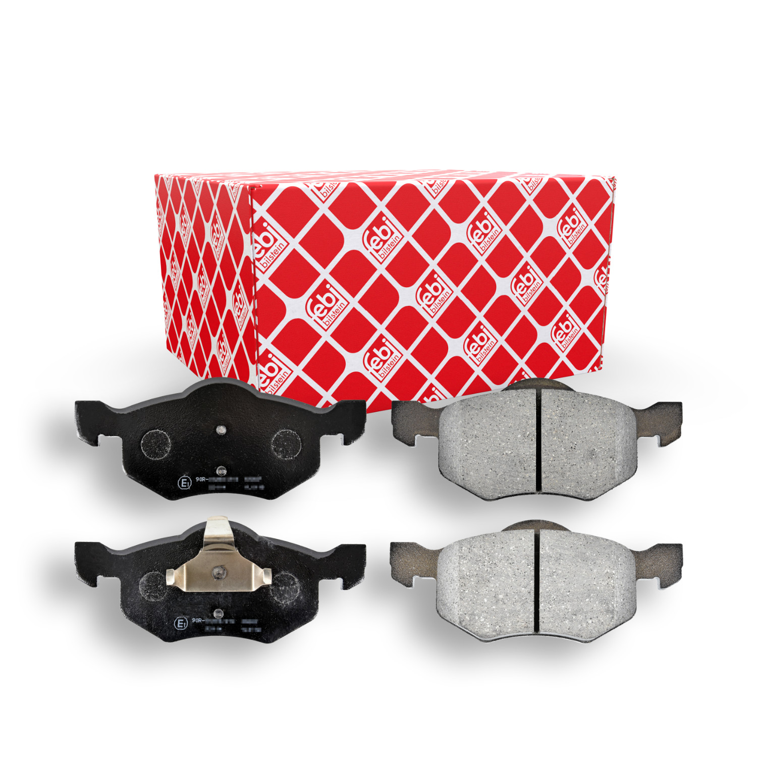 FEBI BILSTEIN Bremsbelagsatz, Scheibenbremse 116067 f&uuml;r FORD MAZDA, Vorderachse